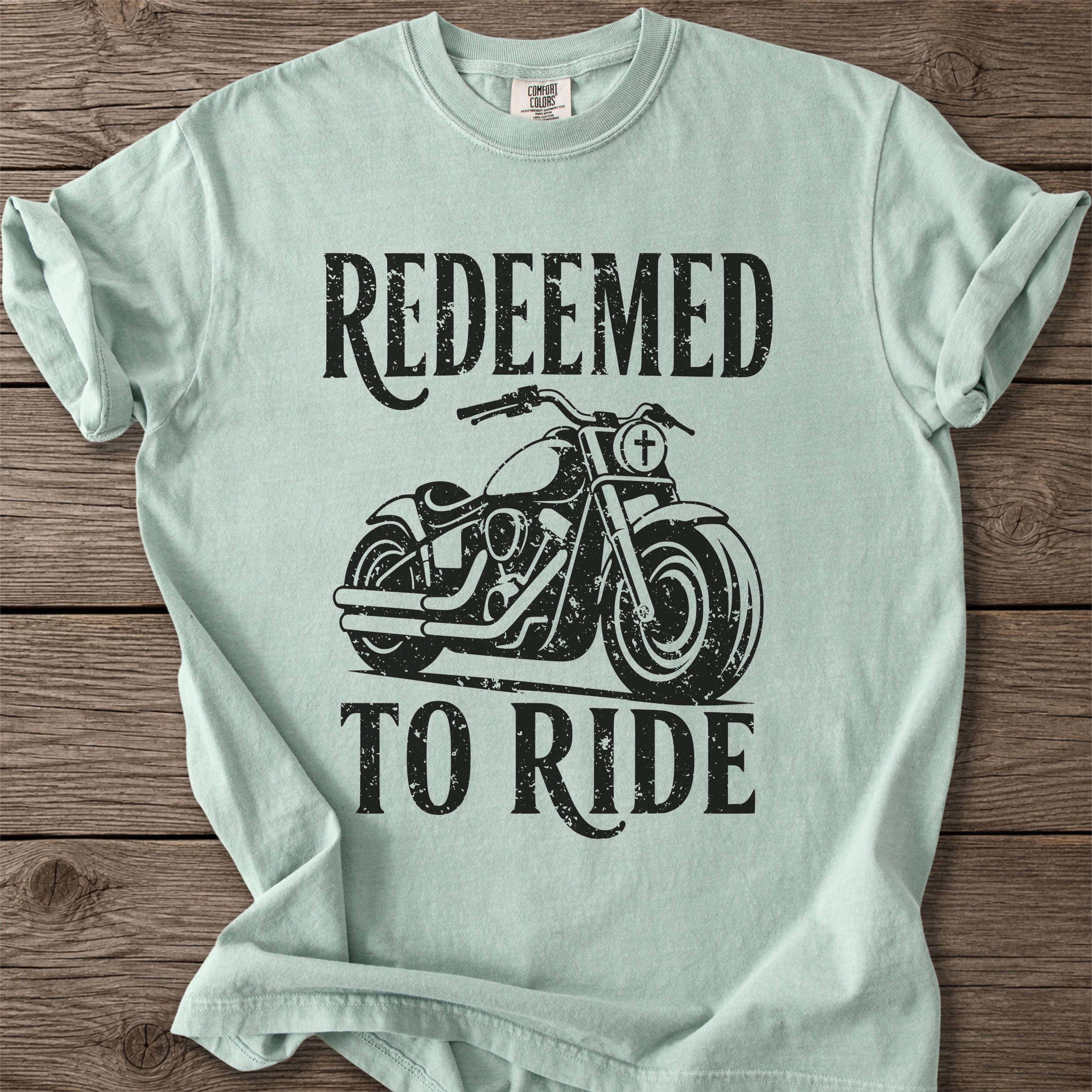 Redeemed to Ride Motorcycle T-Shirt