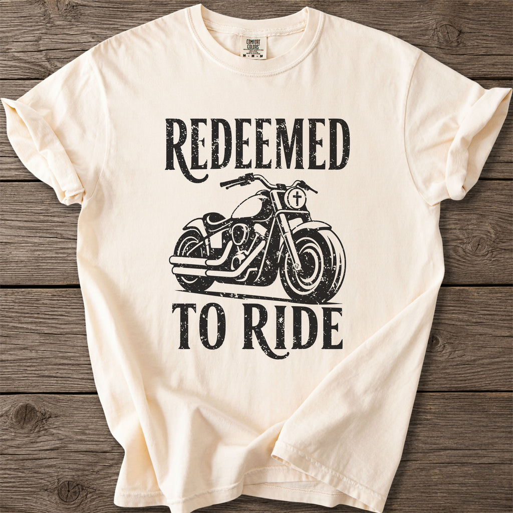 Redeemed to Ride Motorcycle T-Shirt