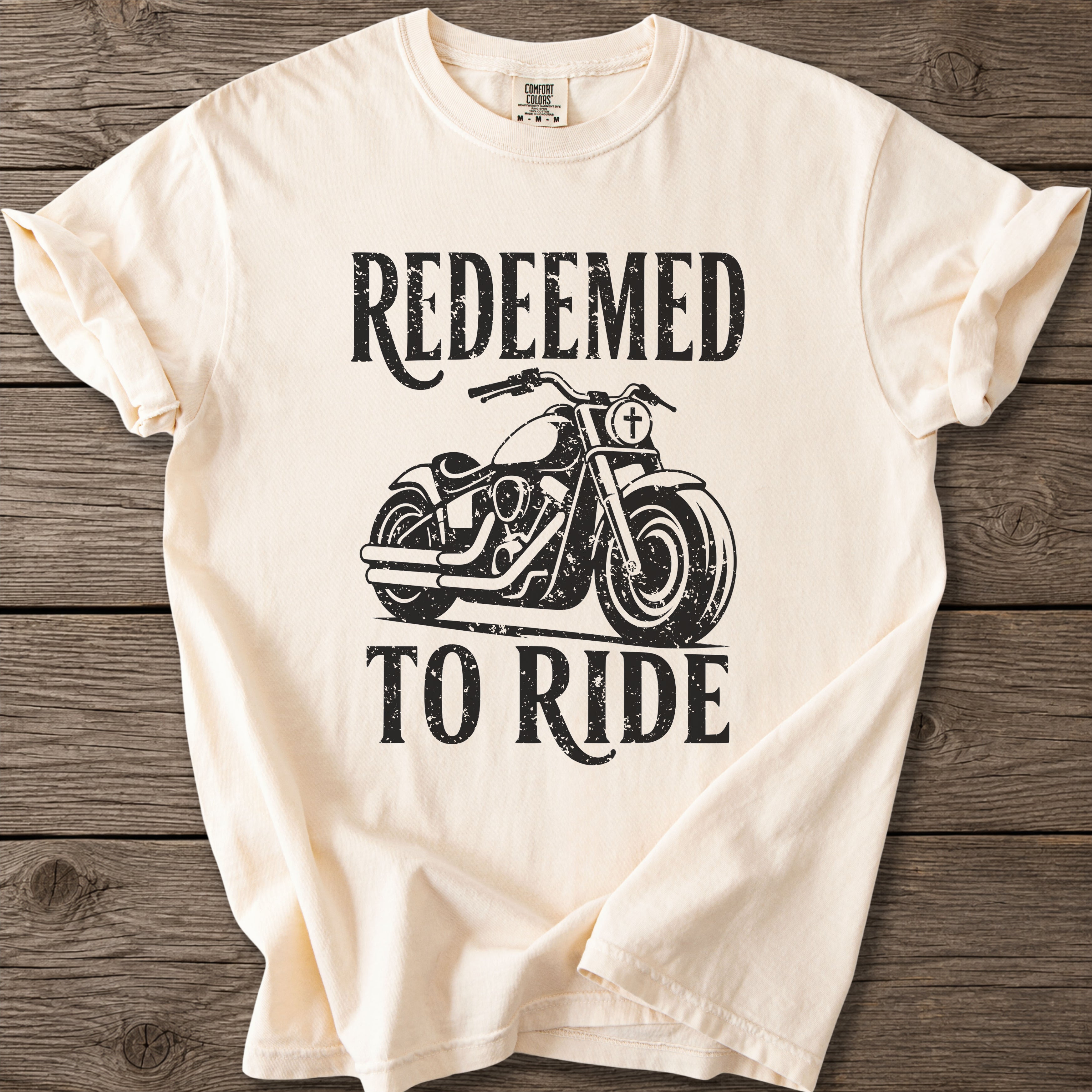 Redeemed to Ride Motorcycle T-Shirt