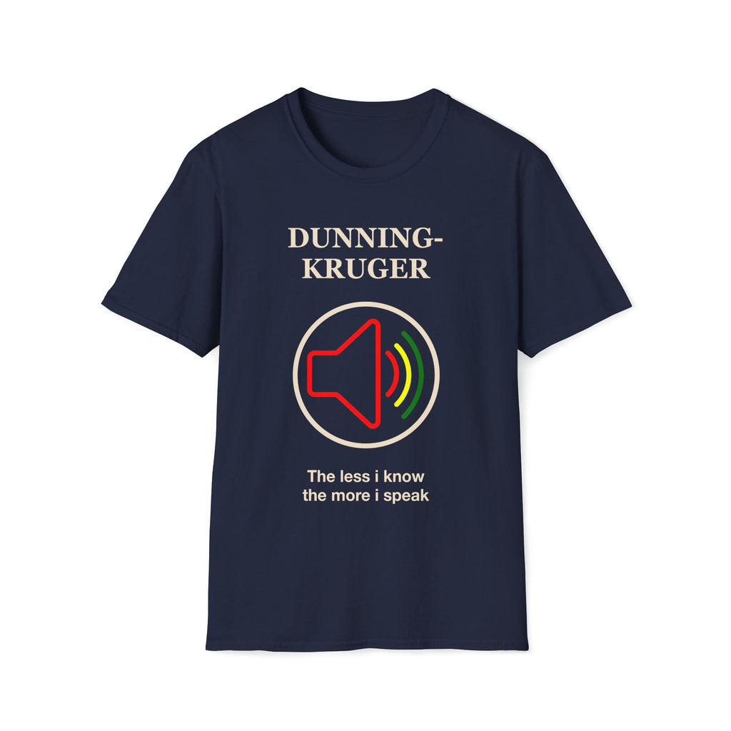 Dunning–Kruger T-Shirt