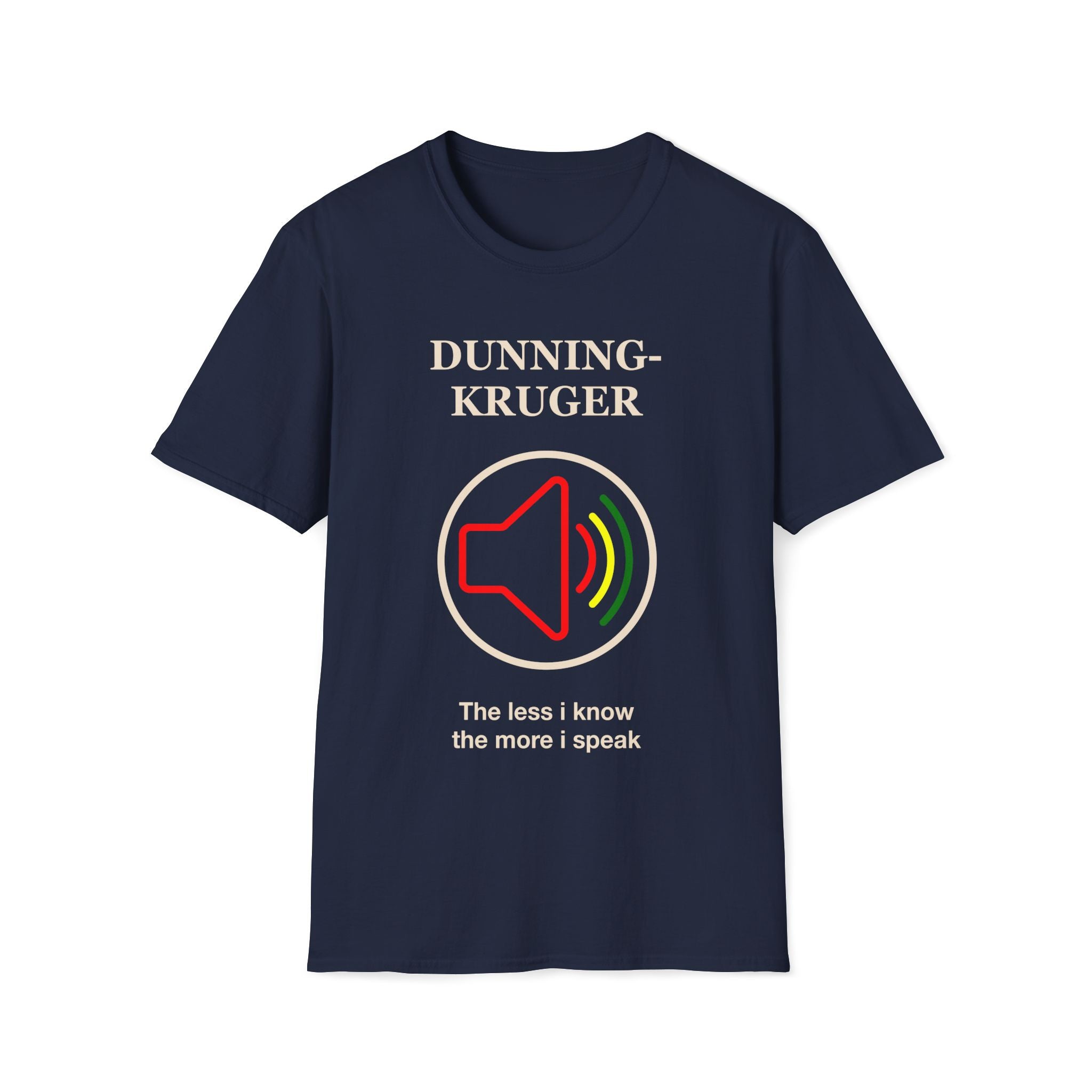 Dunning–Kruger T-Shirt