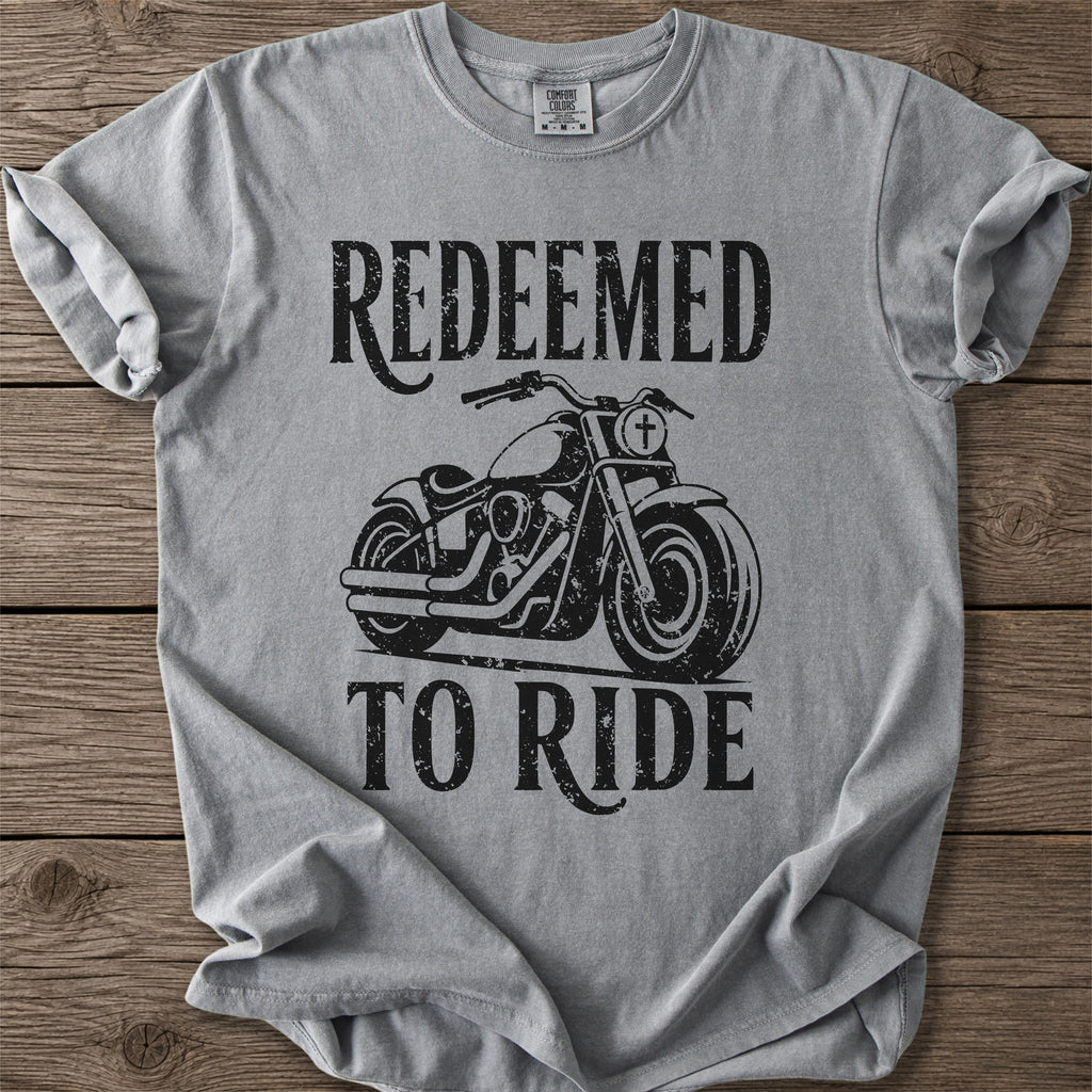 Redeemed to Ride Motorcycle T-Shirt