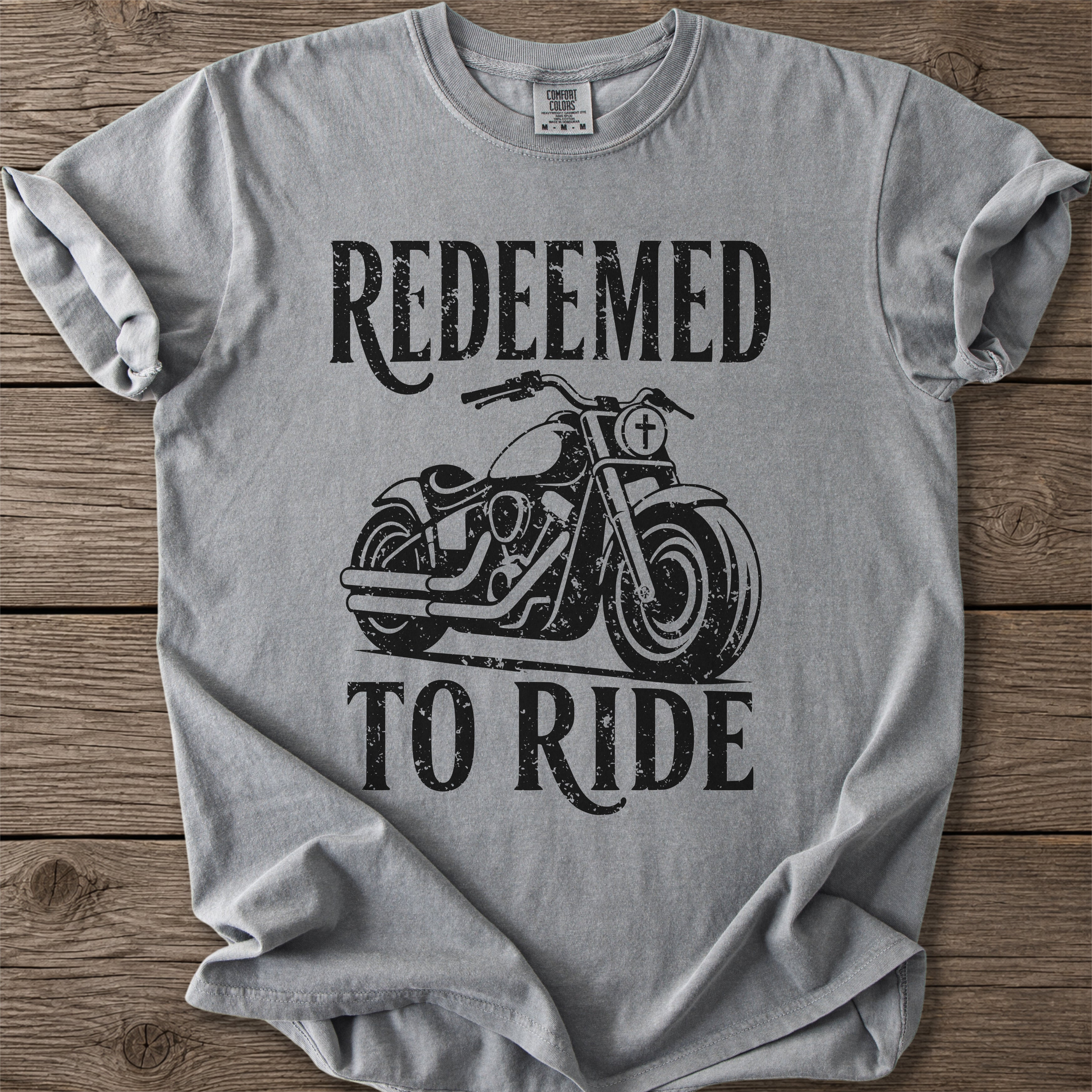Redeemed to Ride Motorcycle T-Shirt