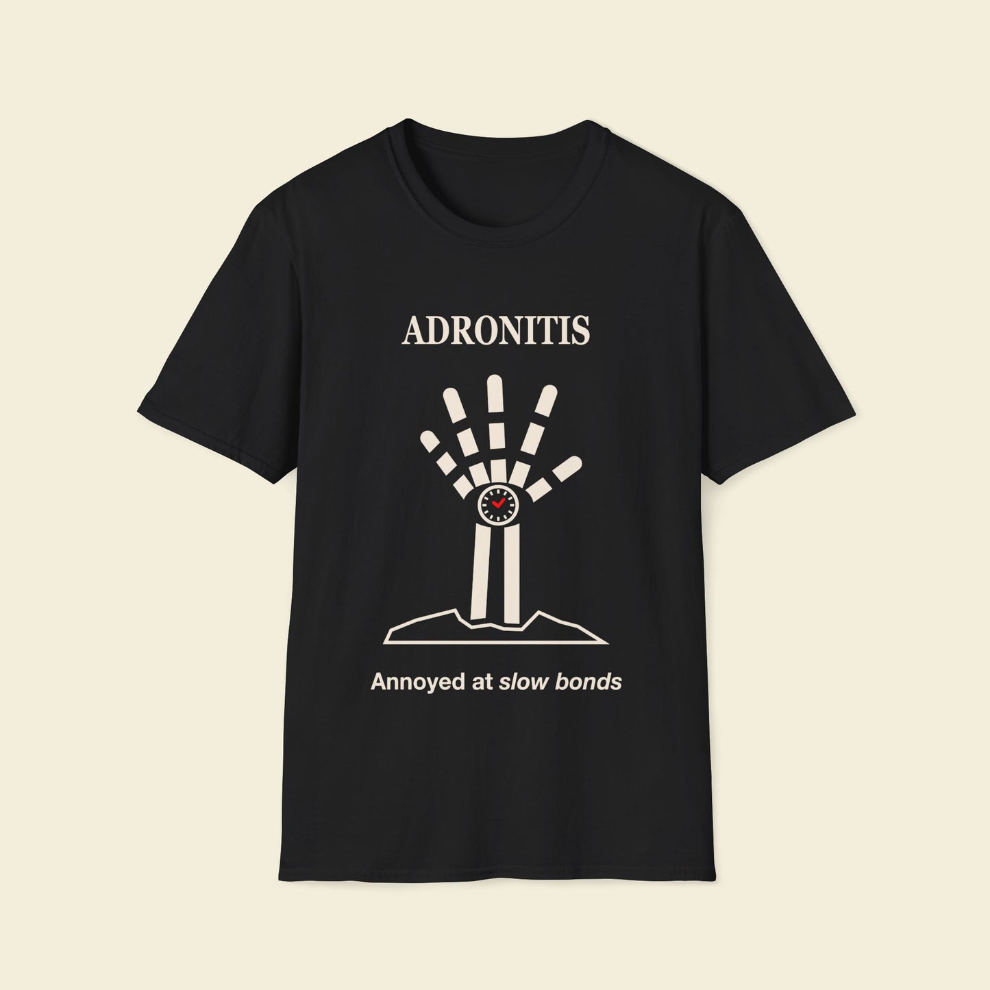 Adronitis – Minimalist Psychology Tee Black