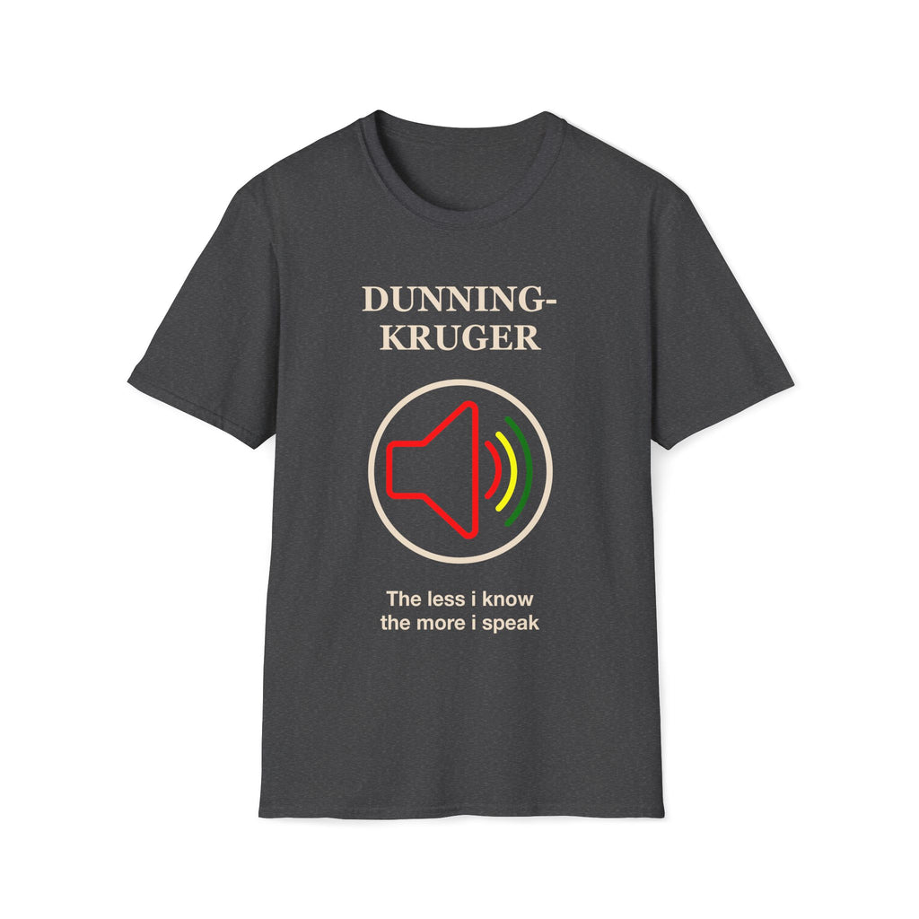 Dunning–Kruger T-Shirt