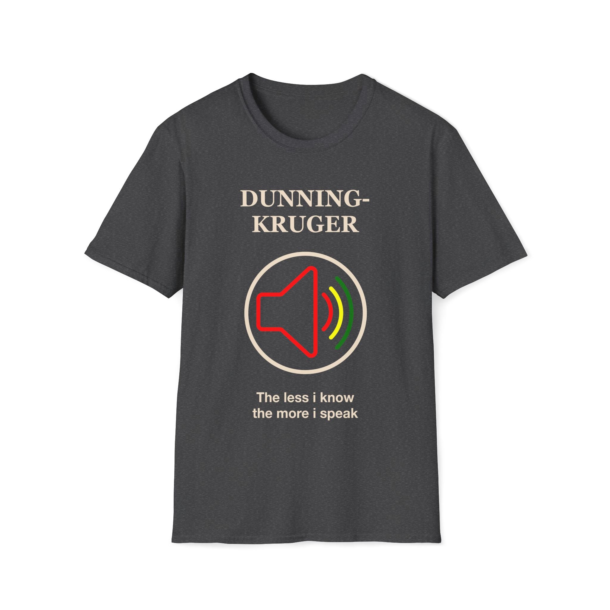 Dunning–Kruger T-Shirt