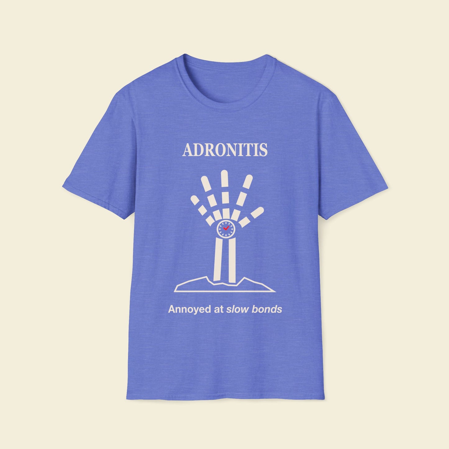 Adronitis – Minimalist Psychology Tee Heather Royal