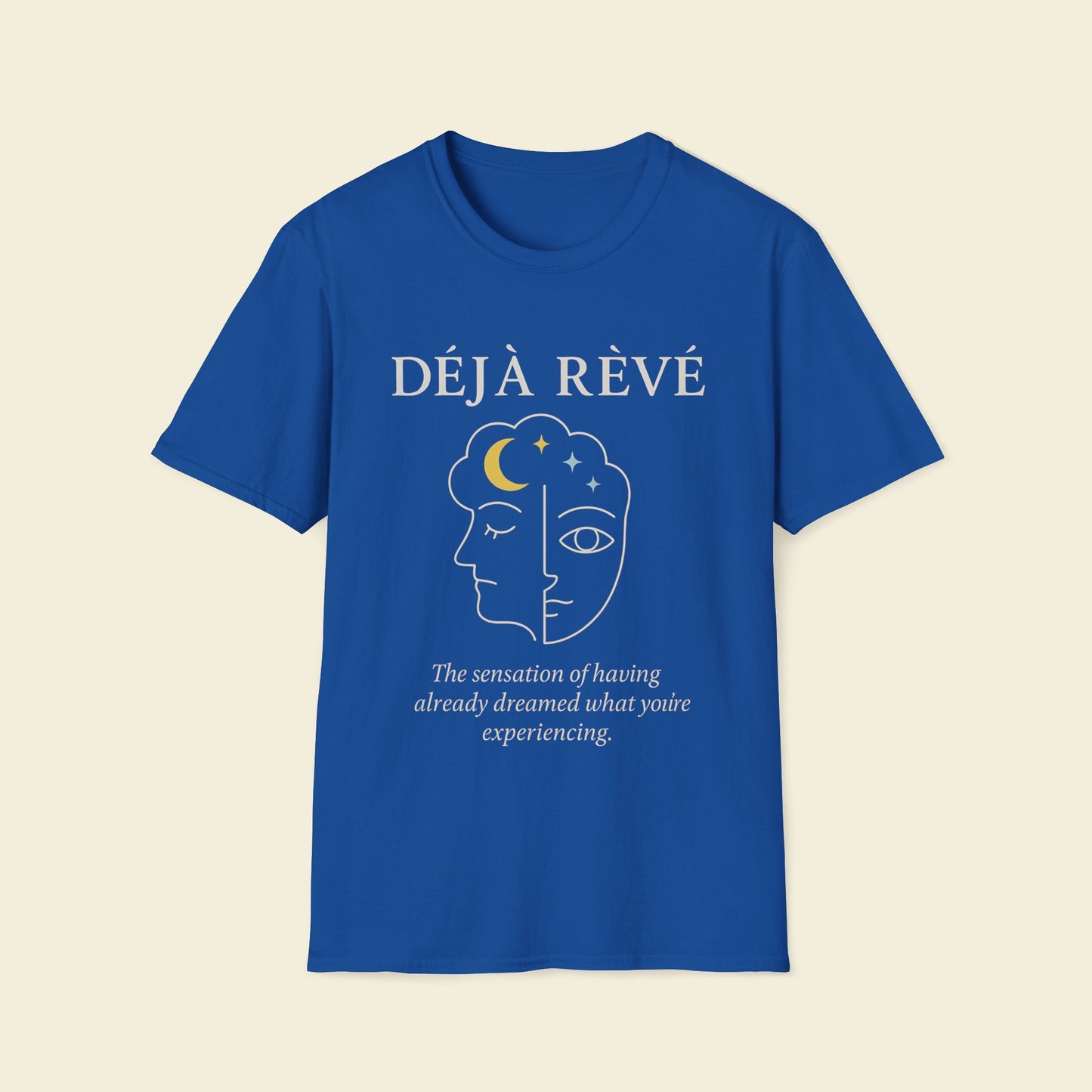 Déjà Rêvé – Minimalist Psychology Tee Royal
