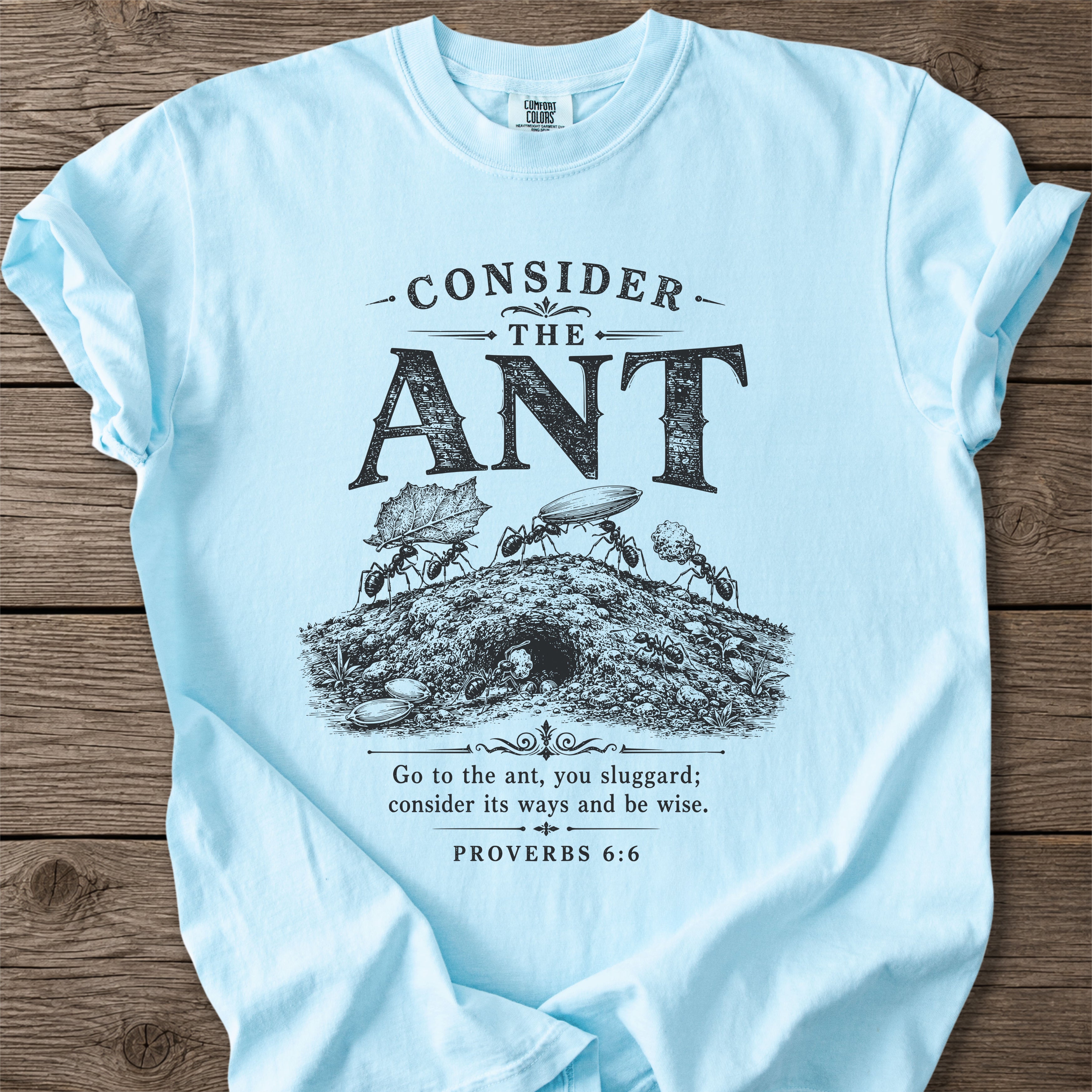 Proverbs 6:6 T-Shirt