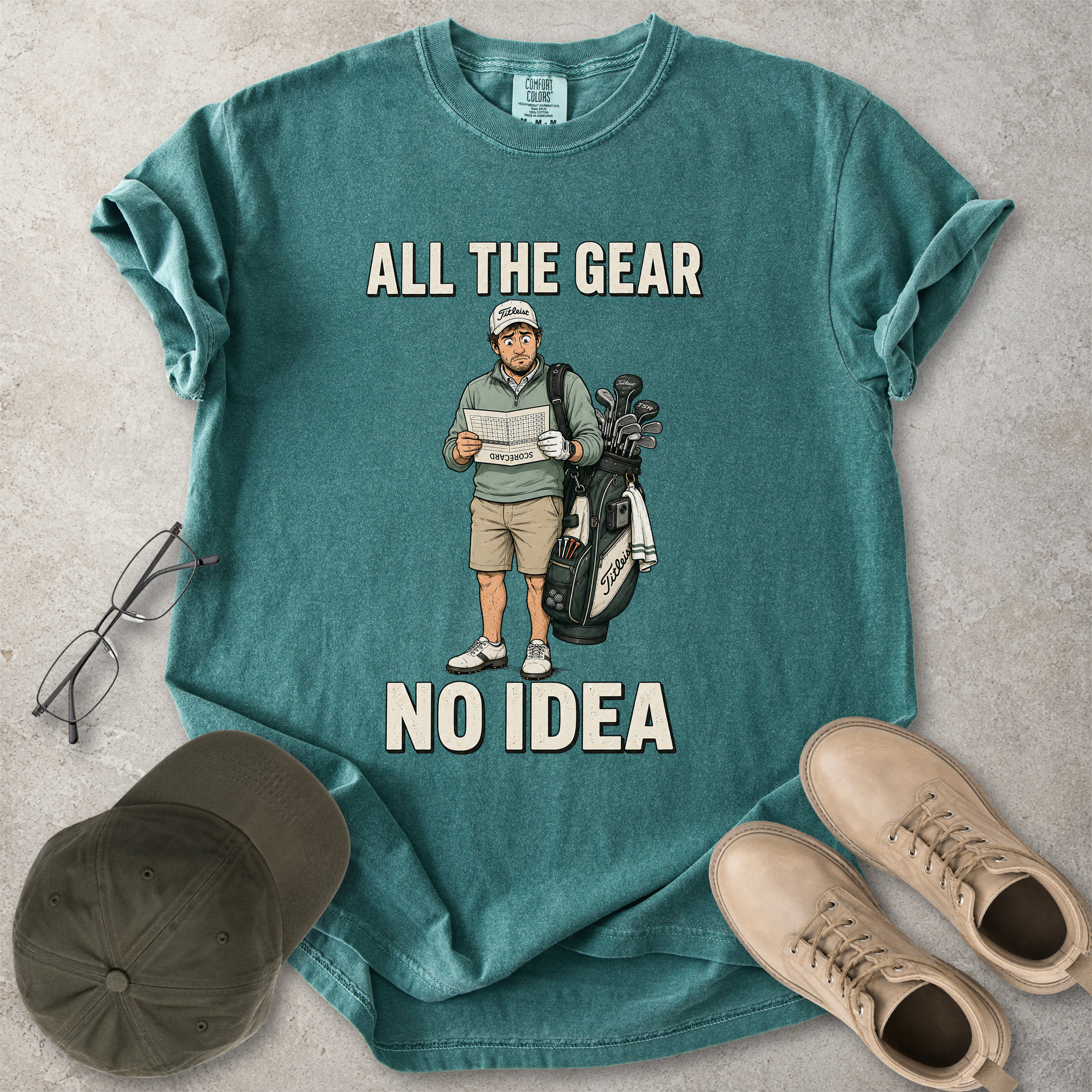 All the Gear No Idea Golfer T-Shirt