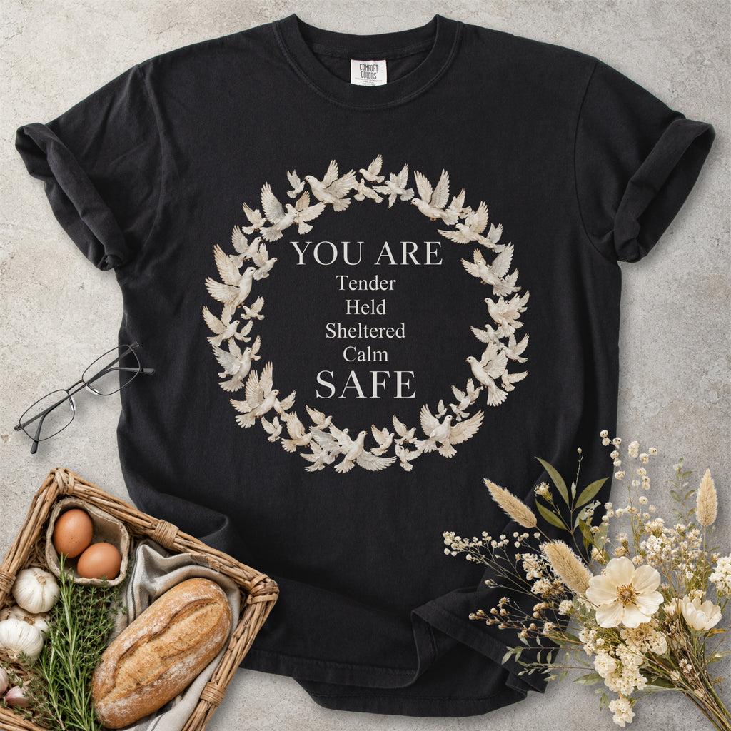 You Are Safe Christian Dove Faith T-Shirt