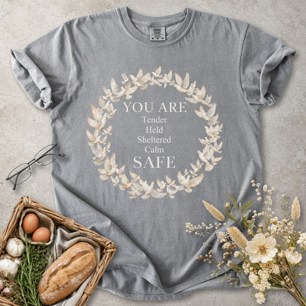 You Are Safe Christian Dove Faith T-Shirt