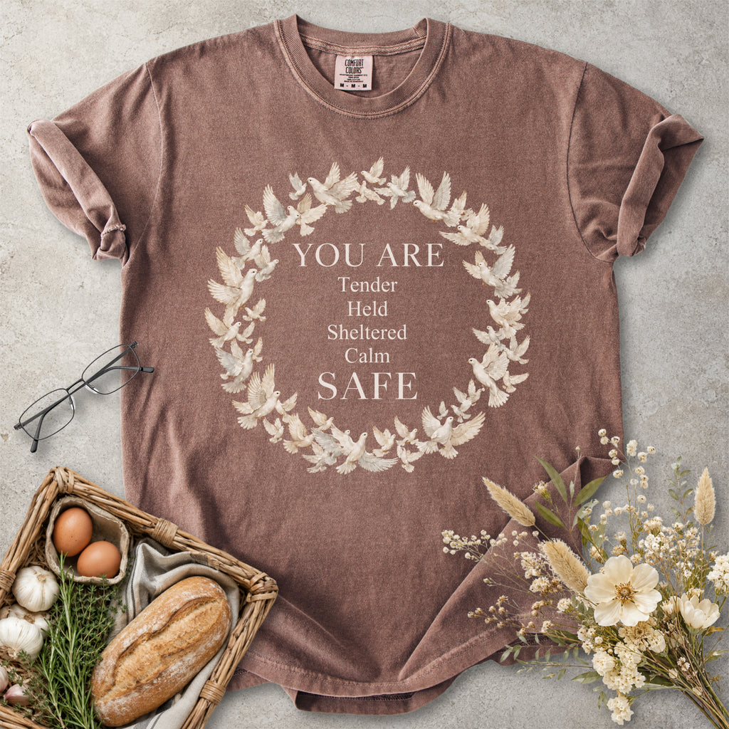 You Are Safe Christian Dove Faith T-Shirt