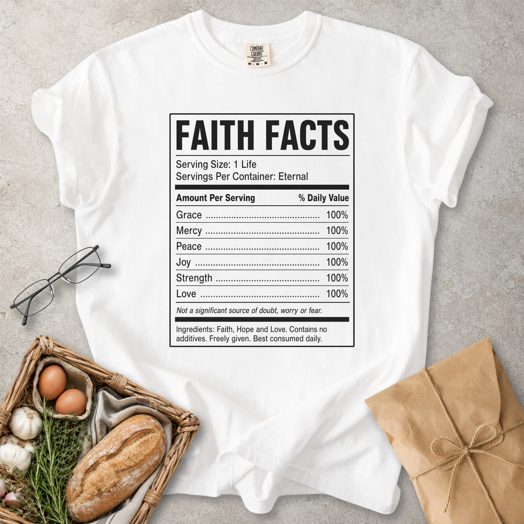 Faith Facts Christian Nutrition T-Shirt