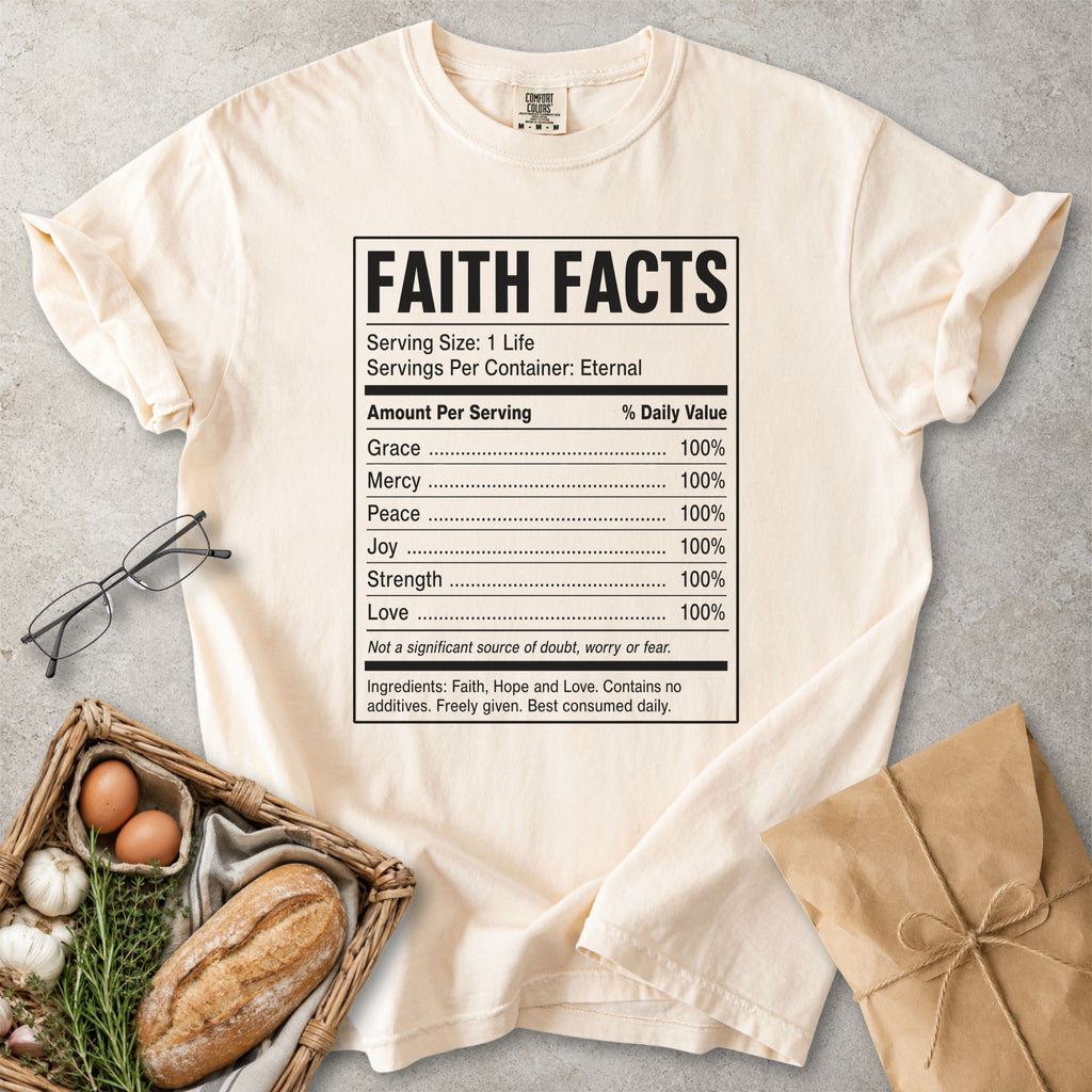 Faith Facts Christian Nutrition T-Shirt