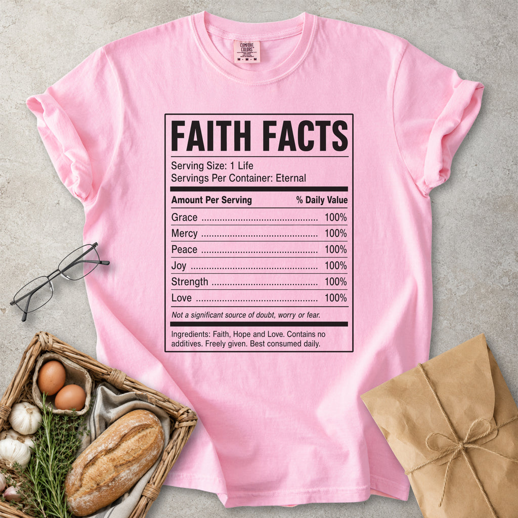 Faith Facts Christian Nutrition T-Shirt