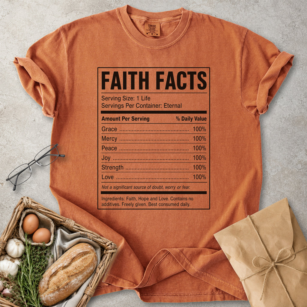 Faith Facts Christian Nutrition T-Shirt