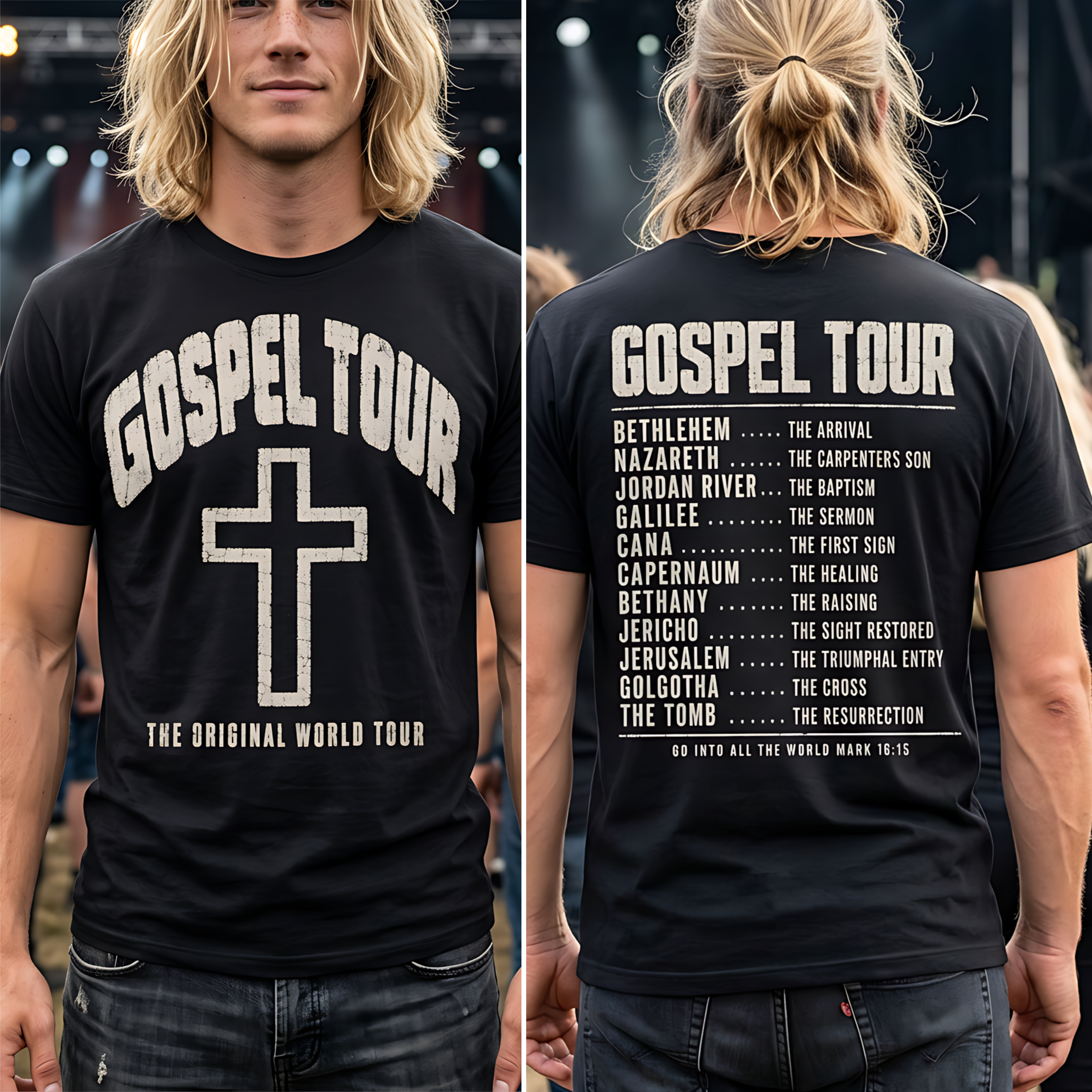 Gospel Tour T‑Shirt