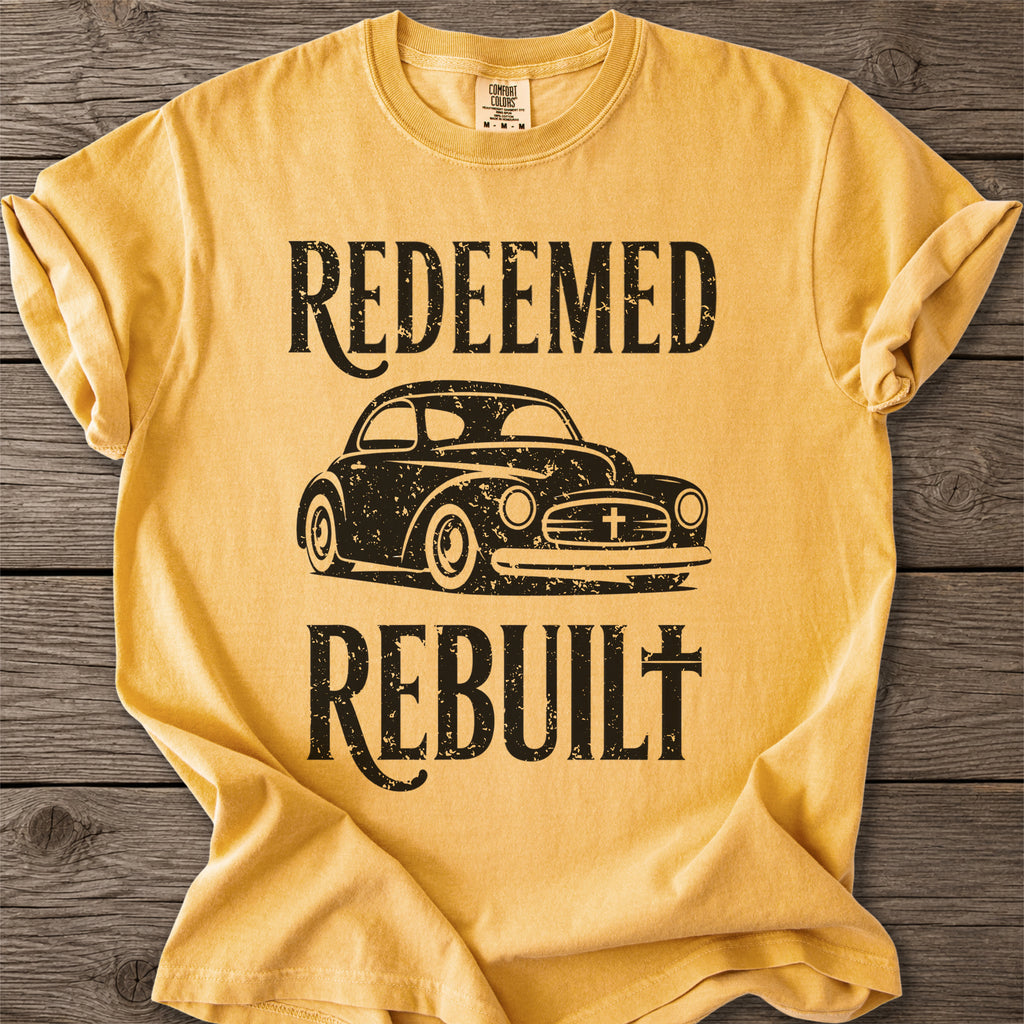 Redeemed & Rebuilt Car T-Shirt