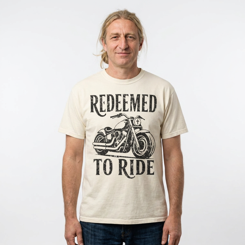 Redeemed to Ride Motorcycle T-Shirt