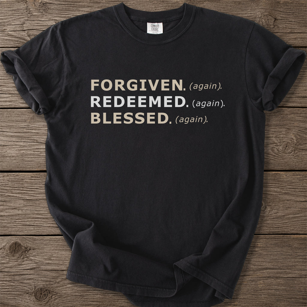 Forgiven Blessed Christian T-Shirt
