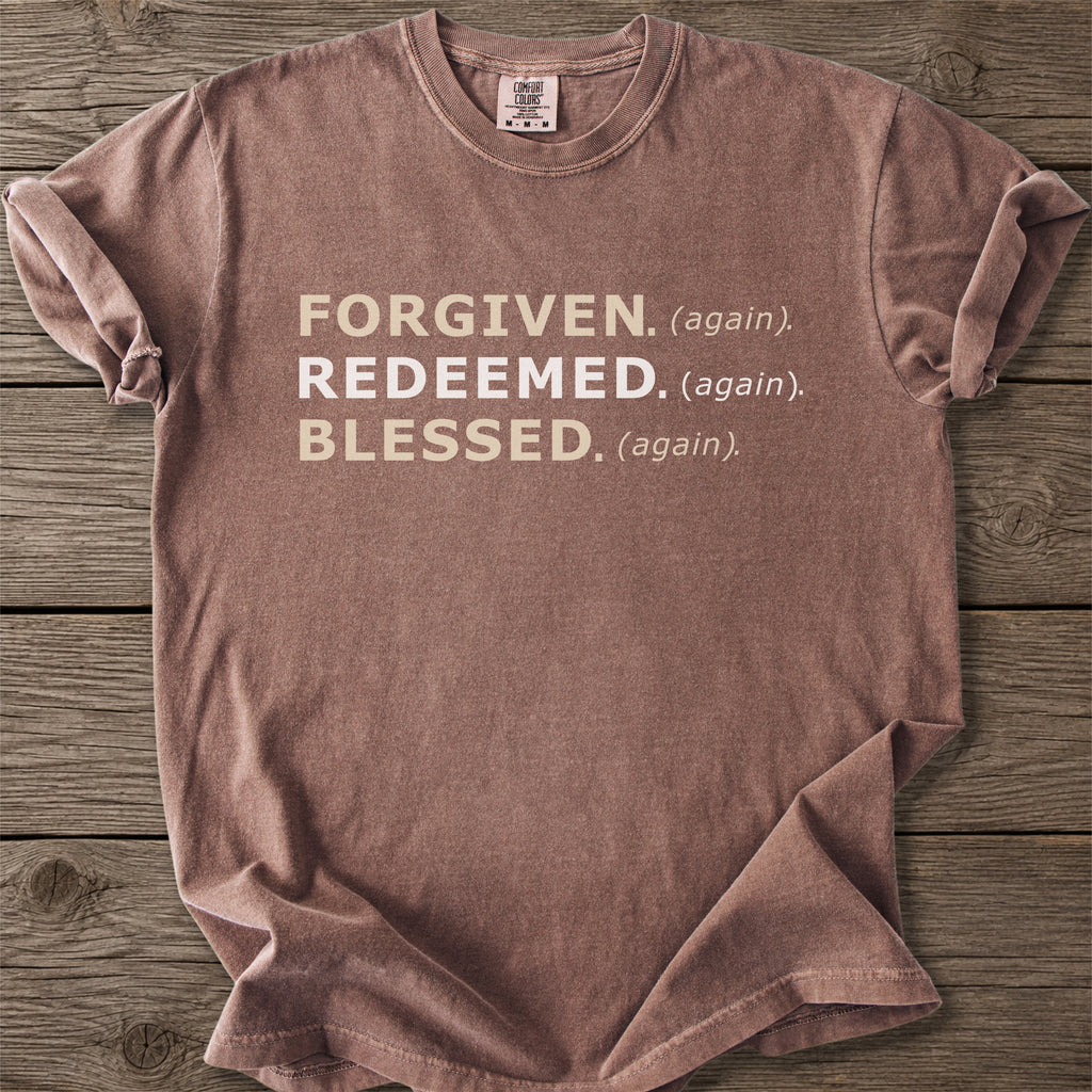 Forgiven Blessed Christian T-Shirt