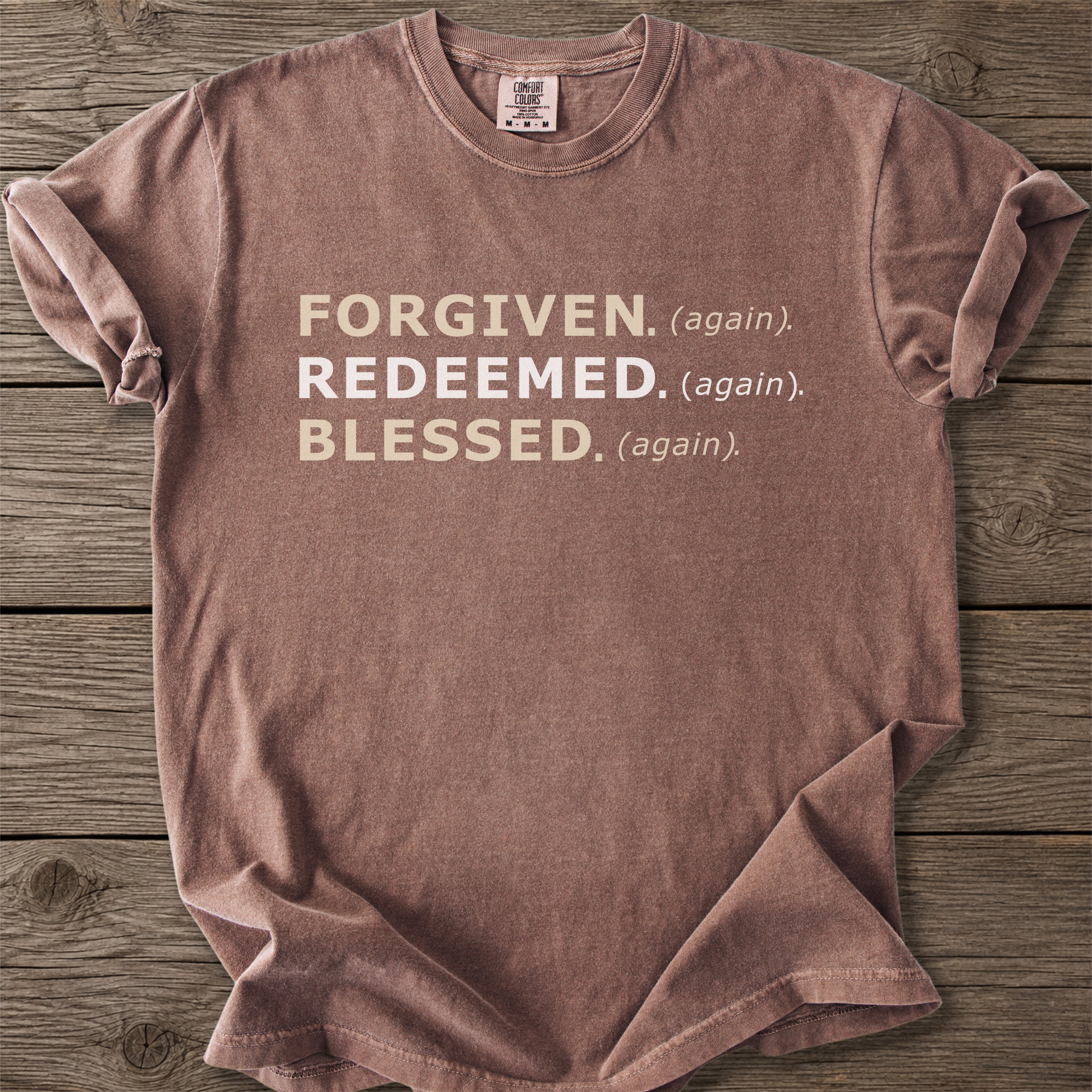 Forgiven Blessed Christian T-Shirt