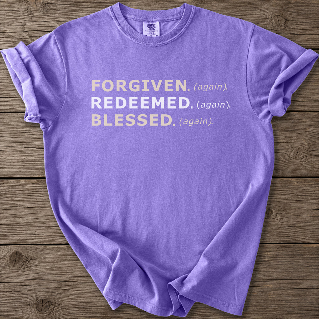 Forgiven Blessed Christian T-Shirt