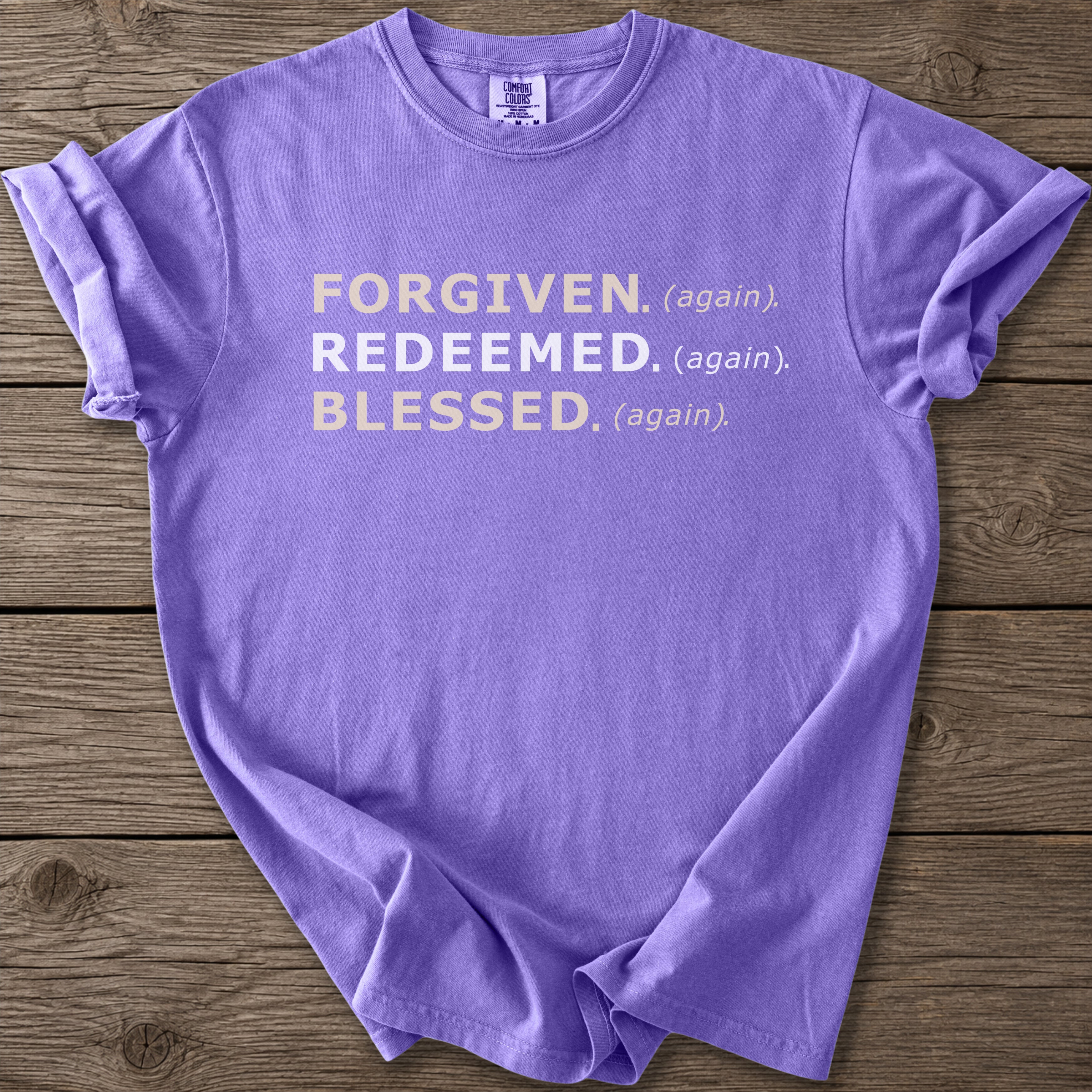 Forgiven Blessed Christian T-Shirt