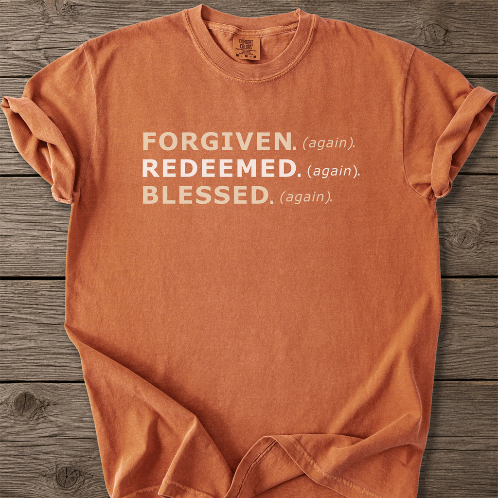 Forgiven Blessed Christian T-Shirt