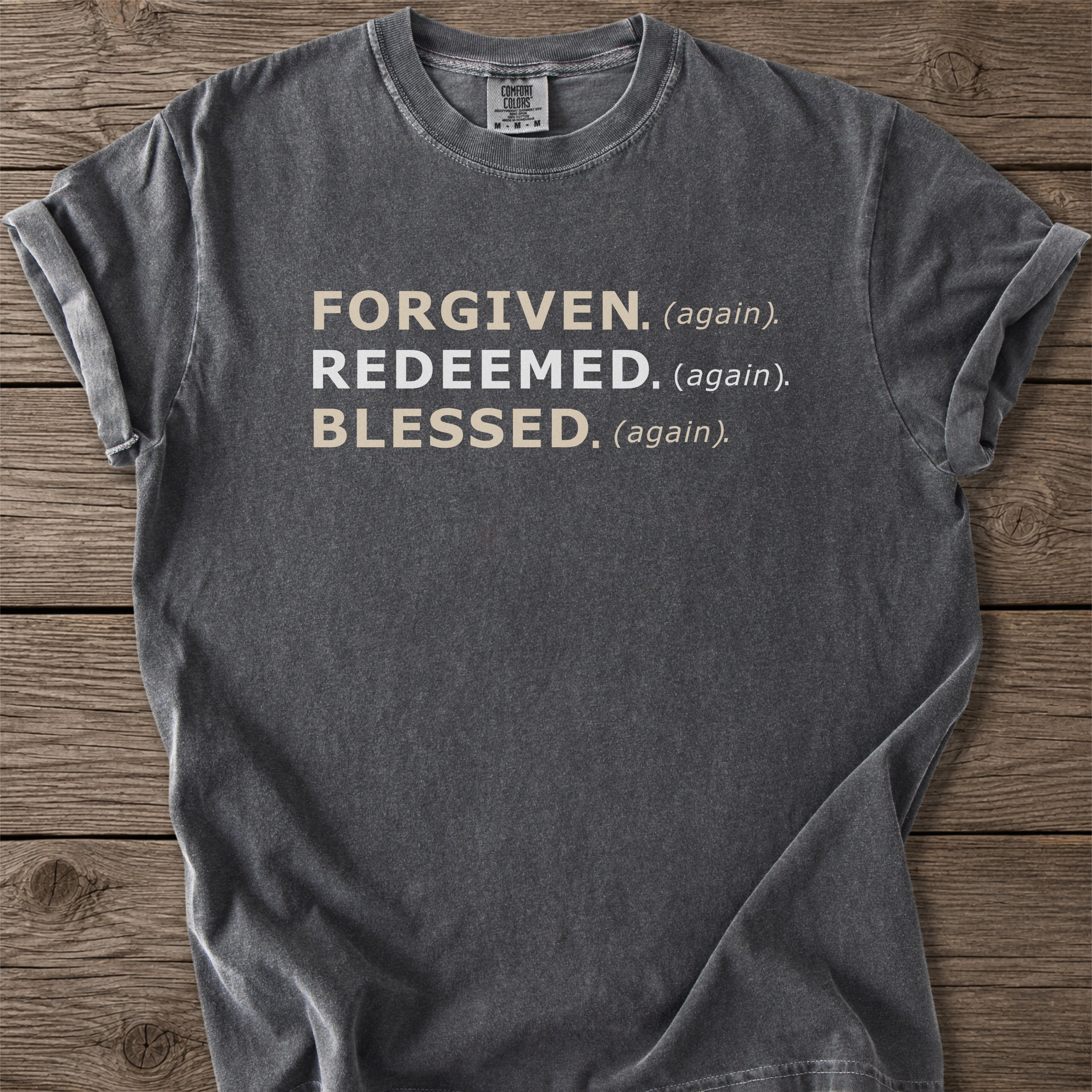 Forgiven Blessed Christian T-Shirt