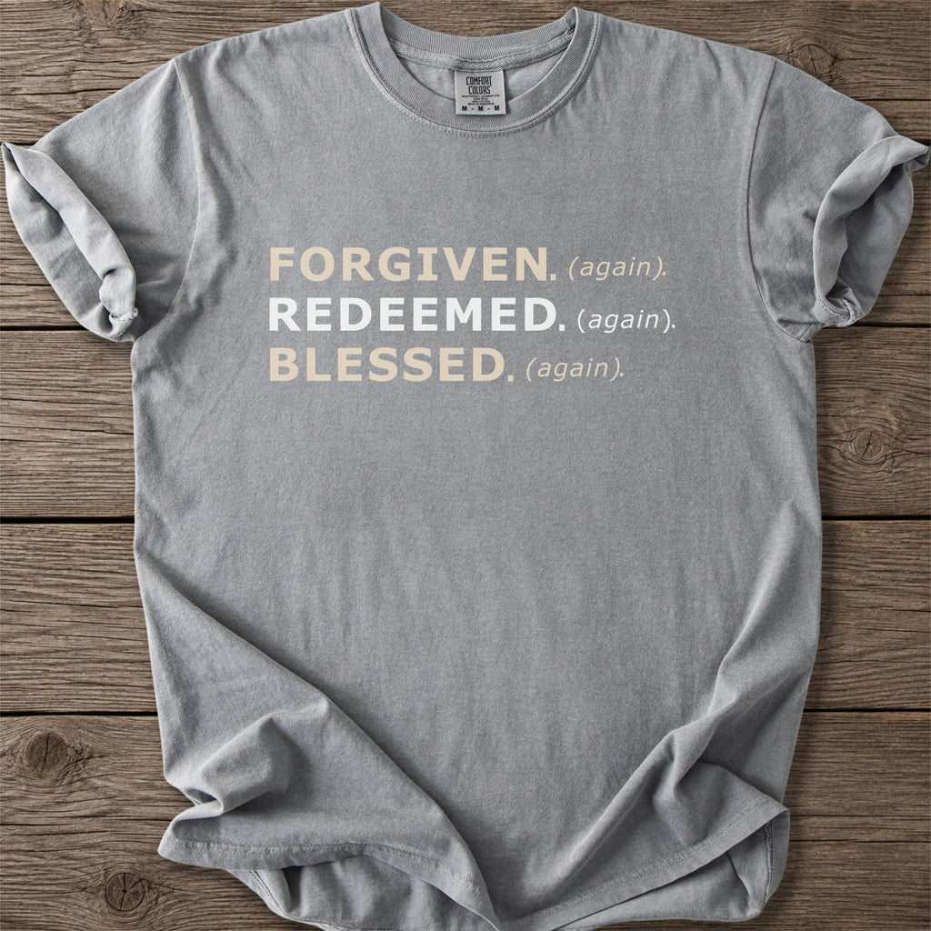 Forgiven Blessed Christian T-Shirt