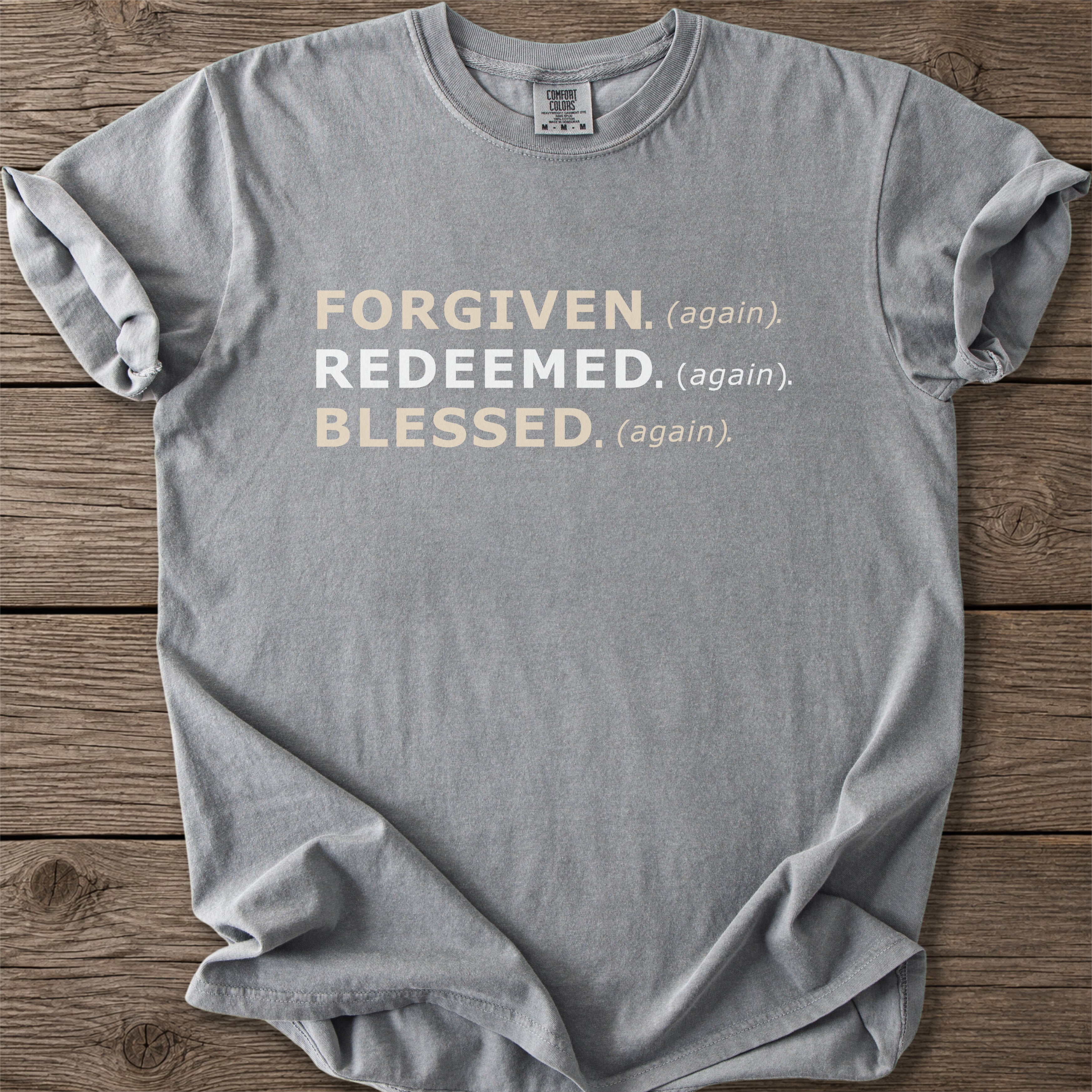 Forgiven Blessed Christian T-Shirt