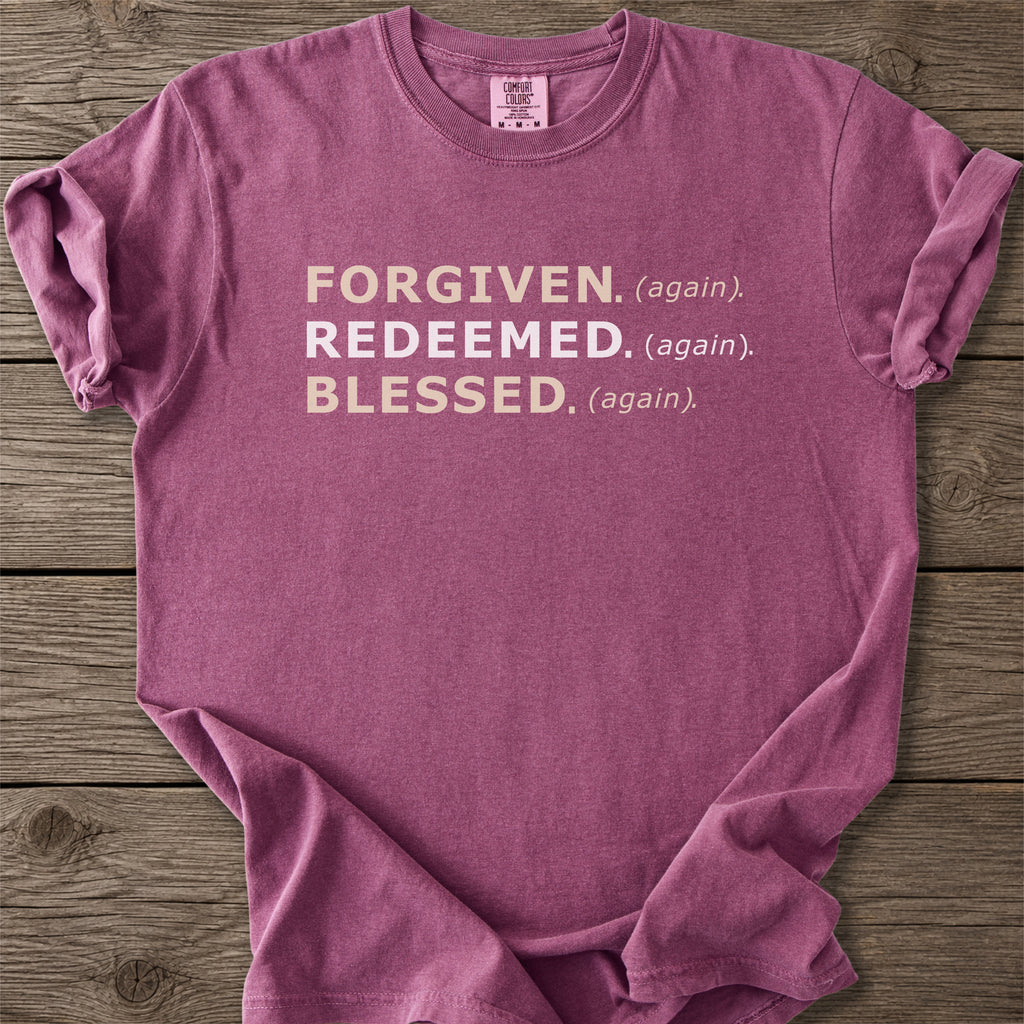 Forgiven Blessed Christian T-Shirt