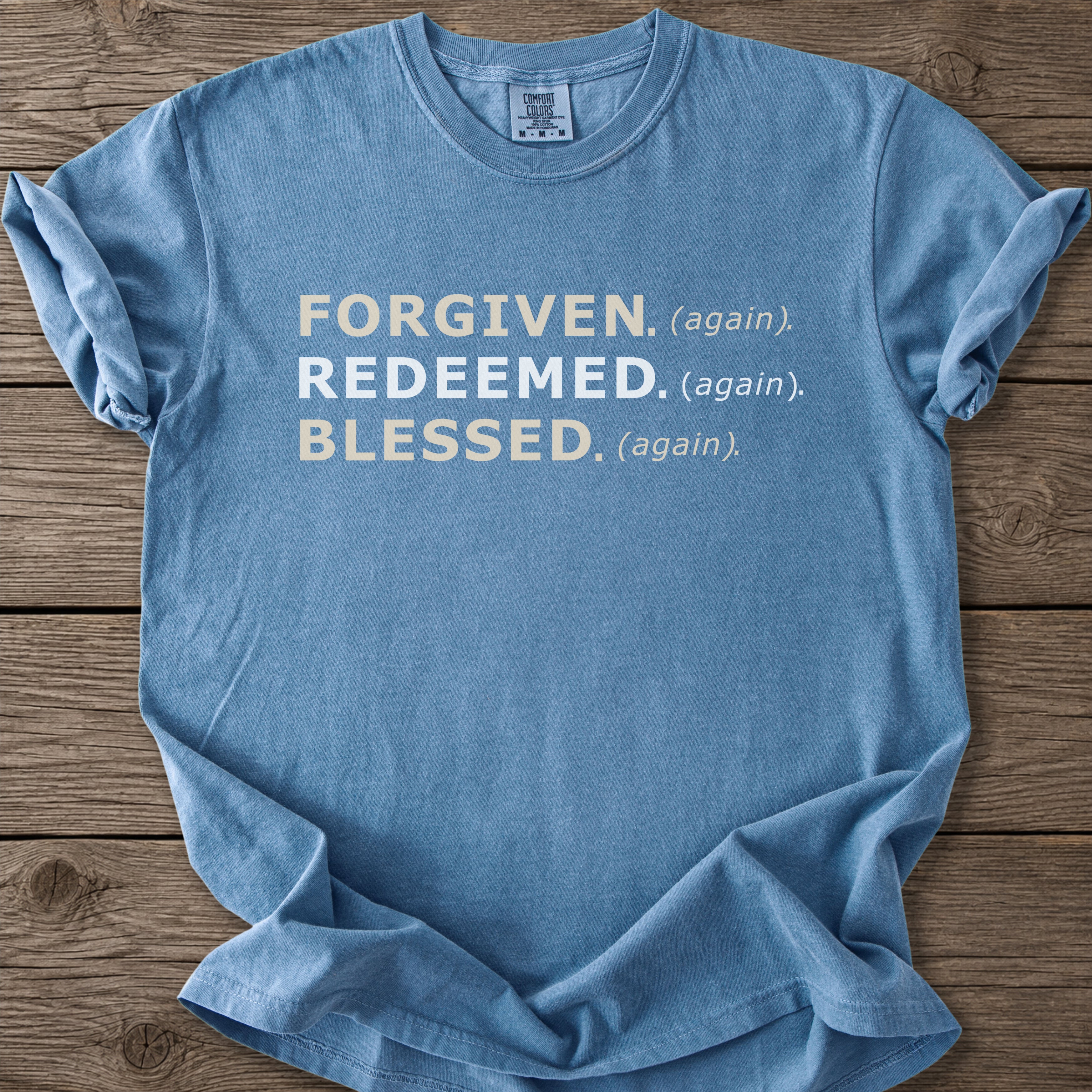 Forgiven Blessed Christian T-Shirt