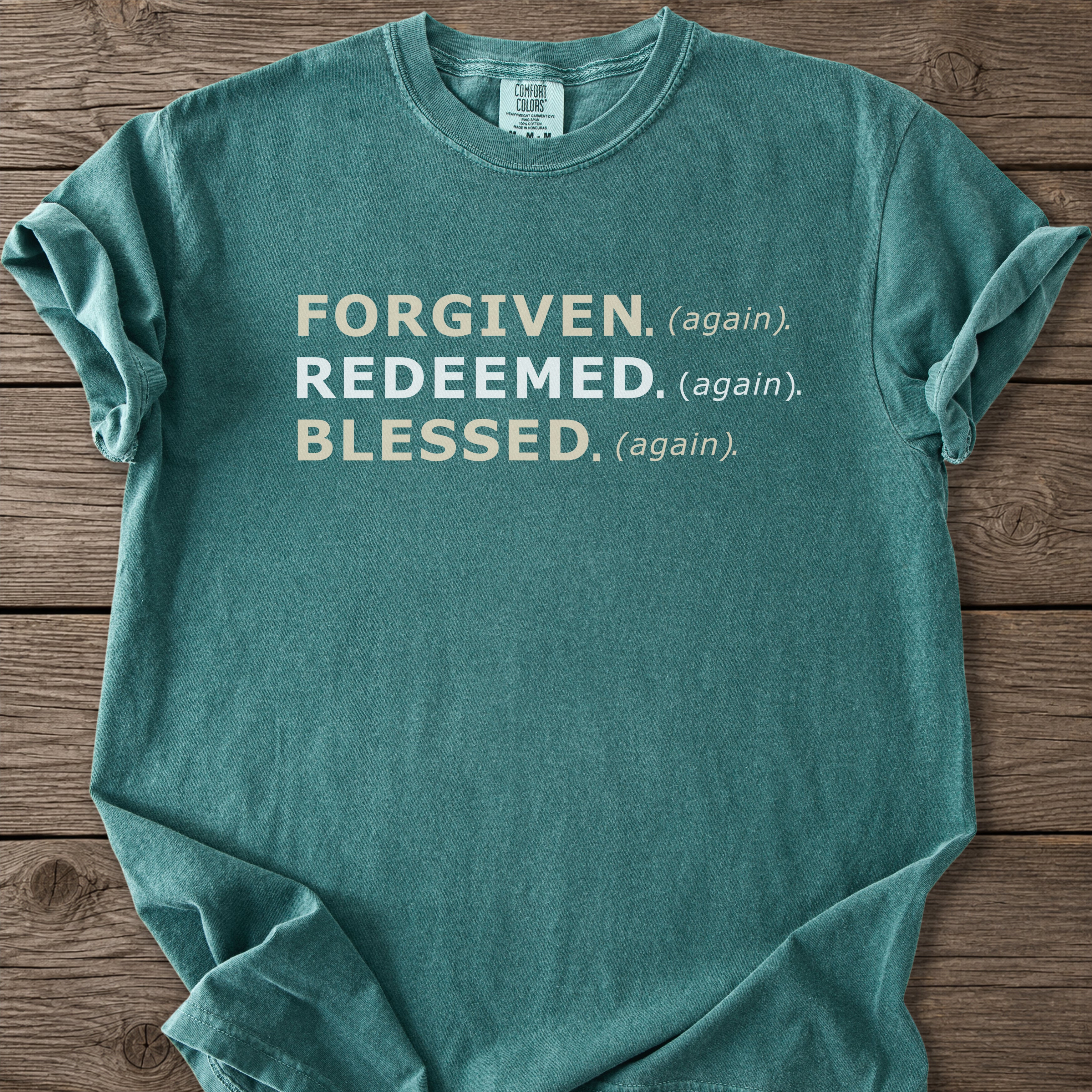 Forgiven Blessed Christian T-Shirt