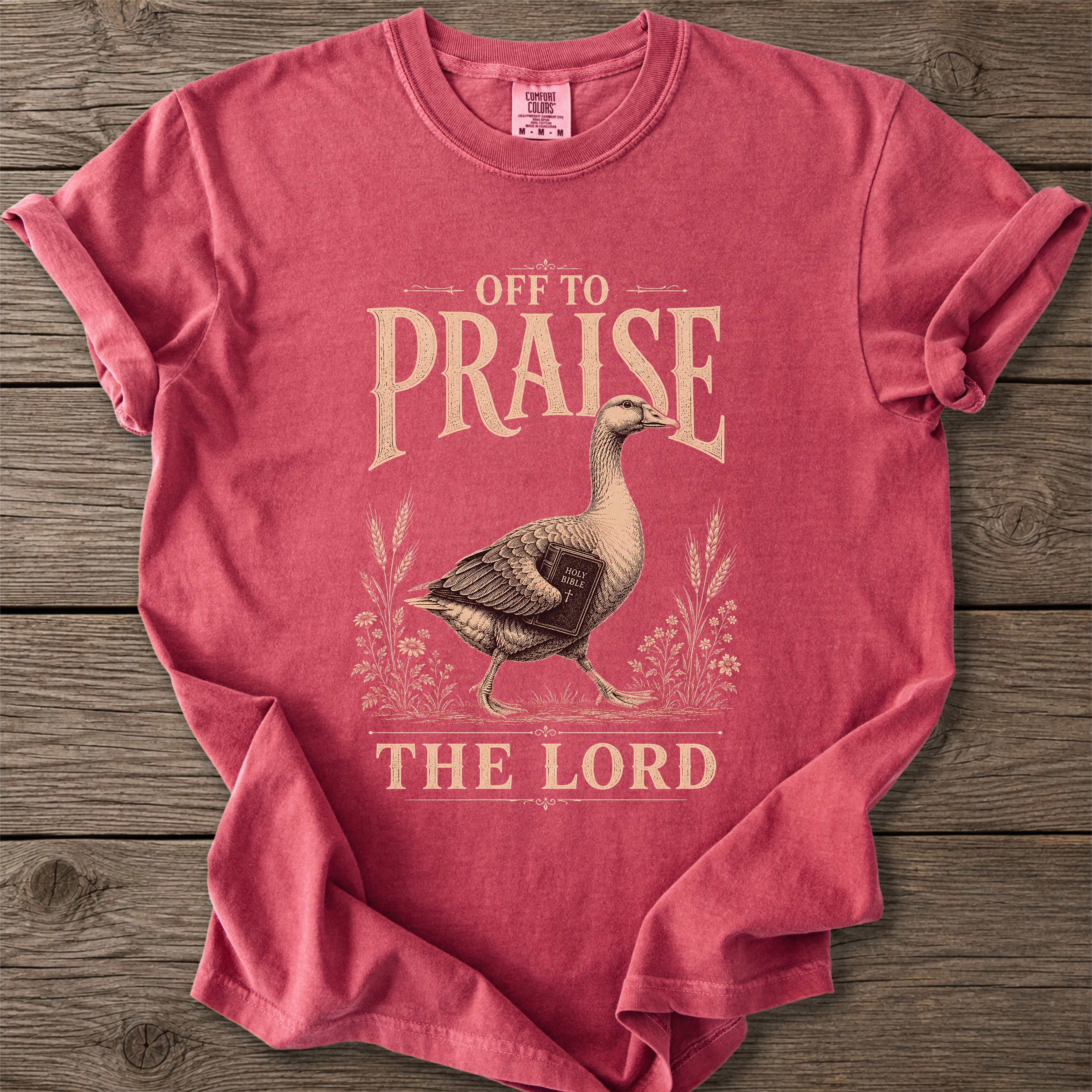 Praise the Lord Goose T-Shirt