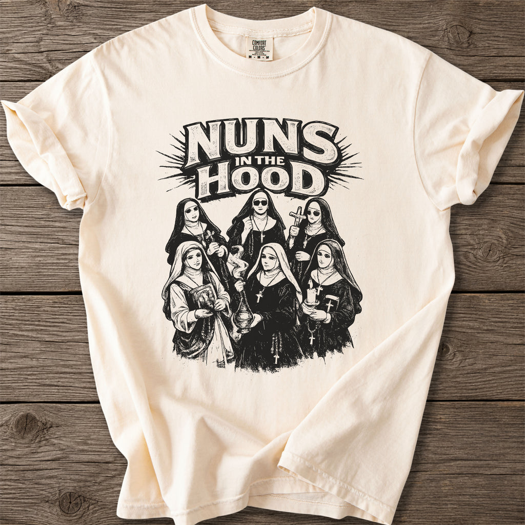 Nuns in the Hood Catholic T-Shirt