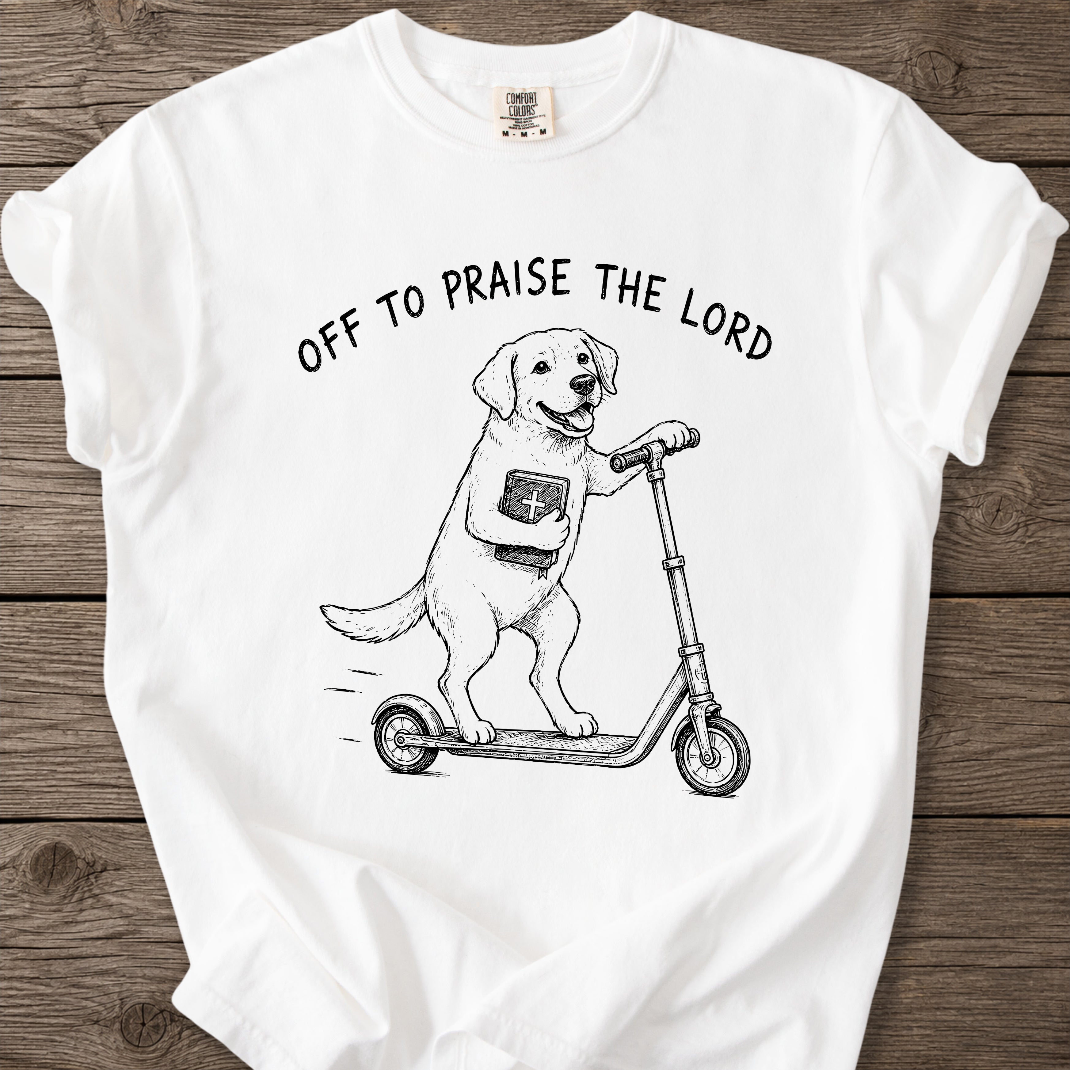 Praise the Lord Dog T-Shirt