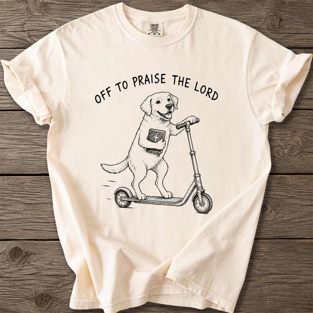 Praise the Lord Dog T-Shirt