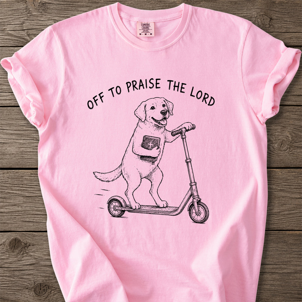 Praise the Lord Dog T-Shirt