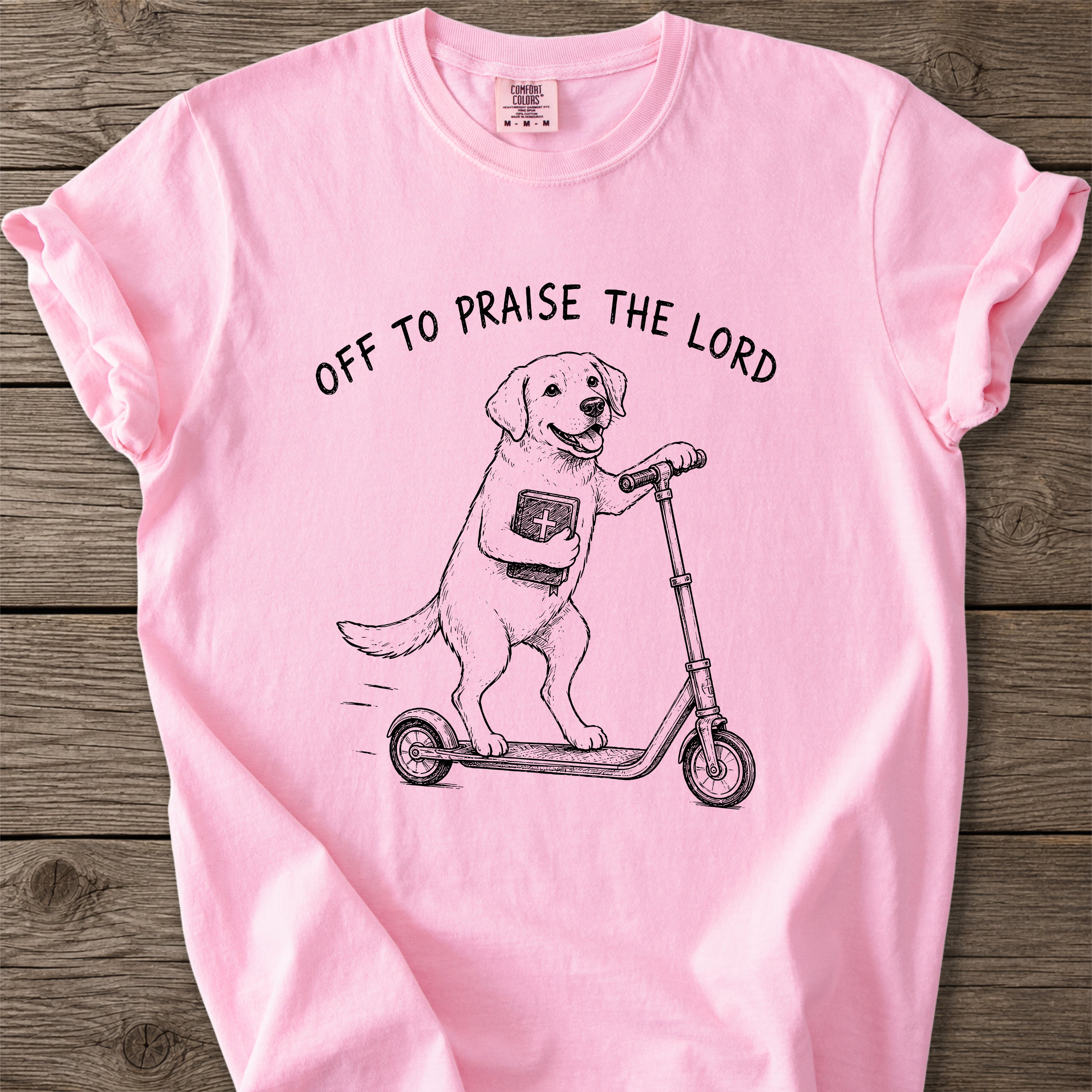 Praise the Lord Dog T-Shirt