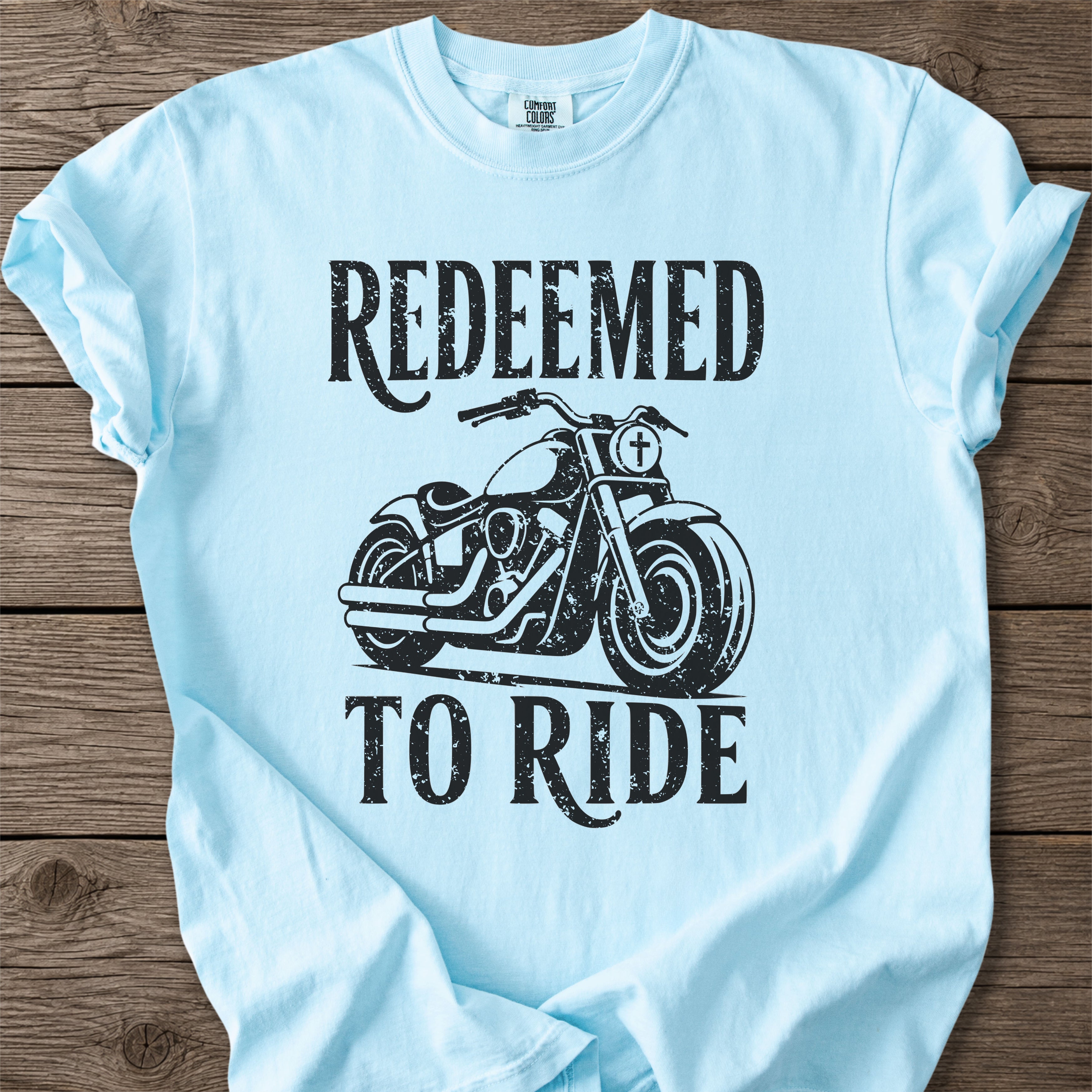 Redeemed to Ride Motorcycle T-Shirt