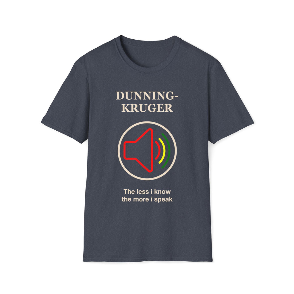 Dunning–Kruger T-Shirt