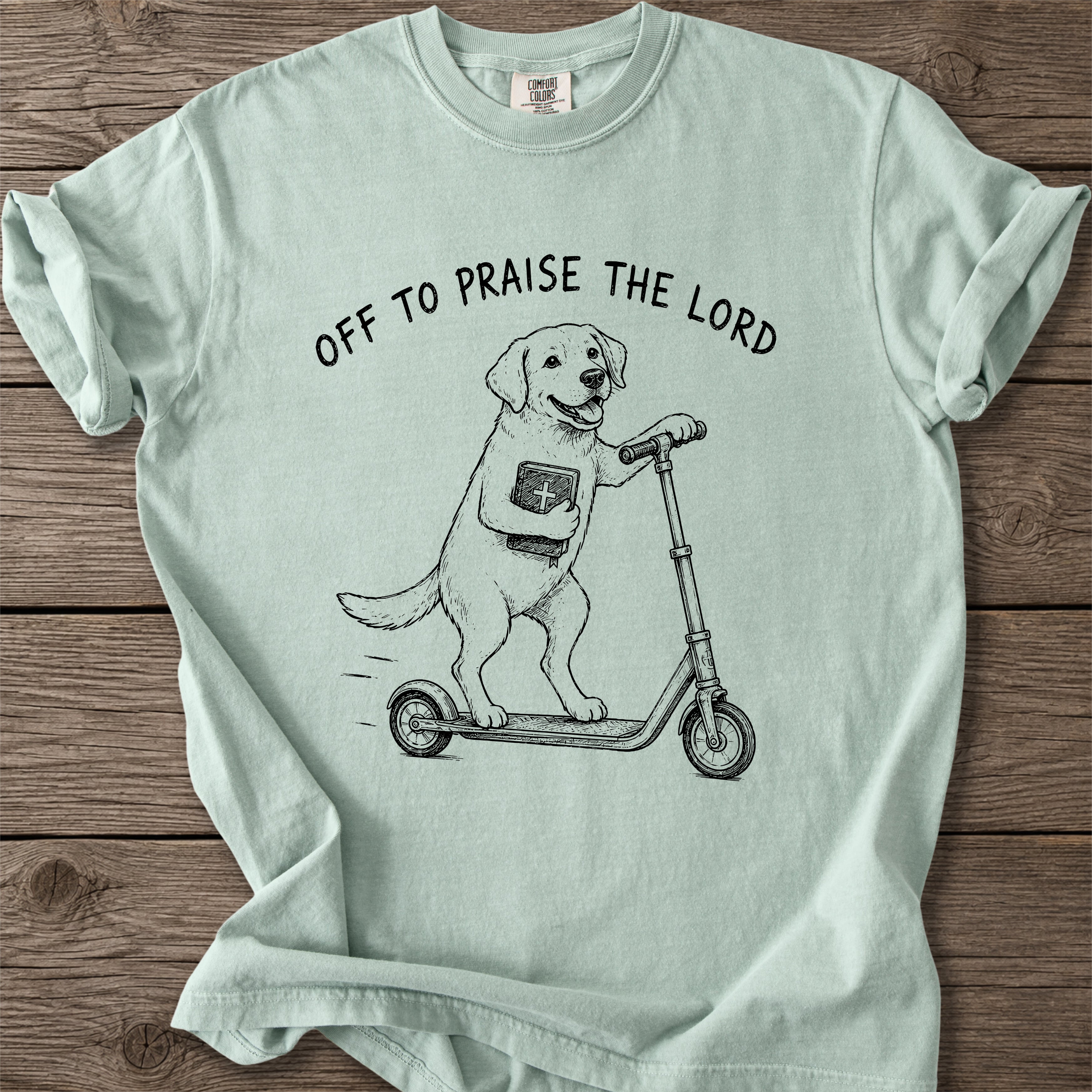 Praise the Lord Dog T-Shirt