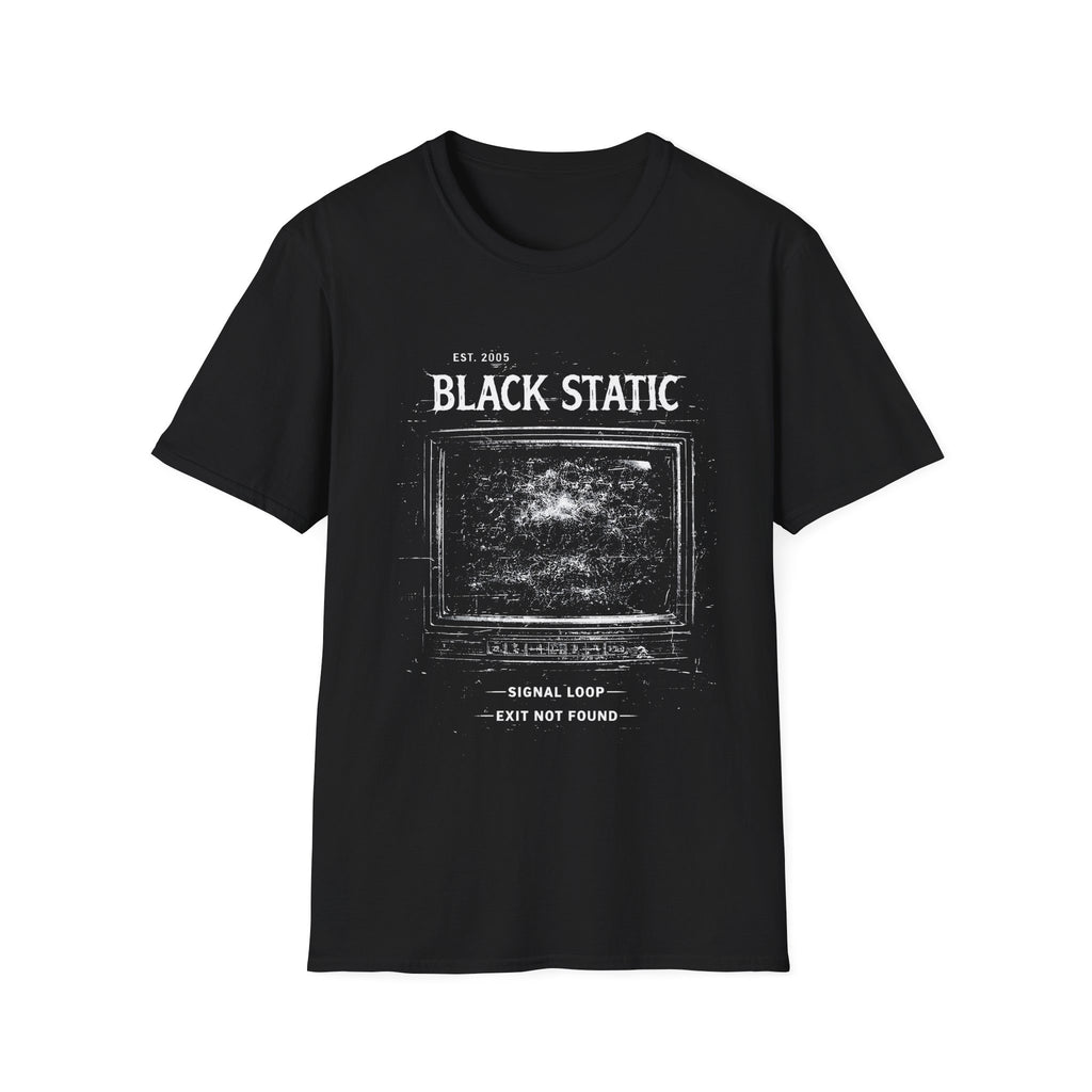 Black Static T-Shirt
