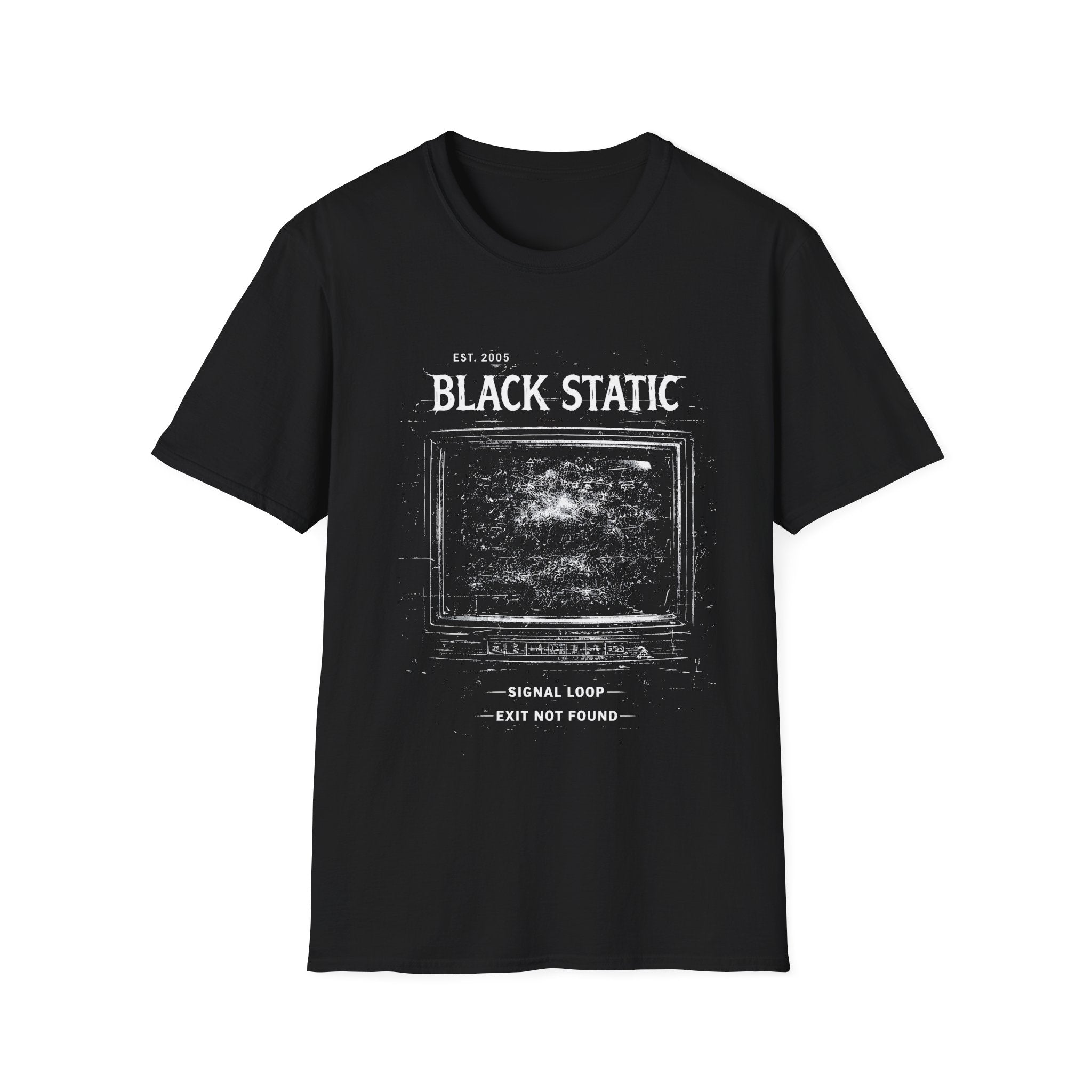 Black Static T-Shirt