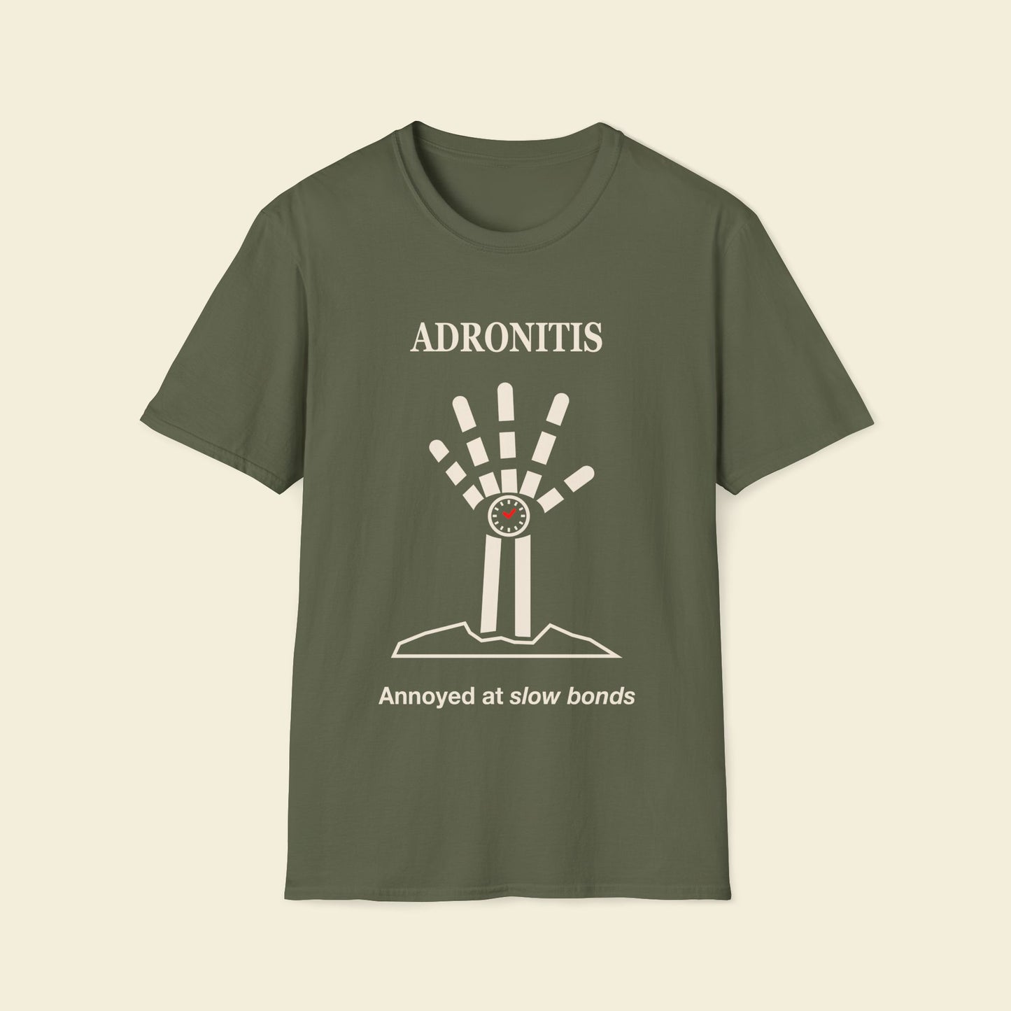 Adronitis – Minimalist Psychology Tee Military Green