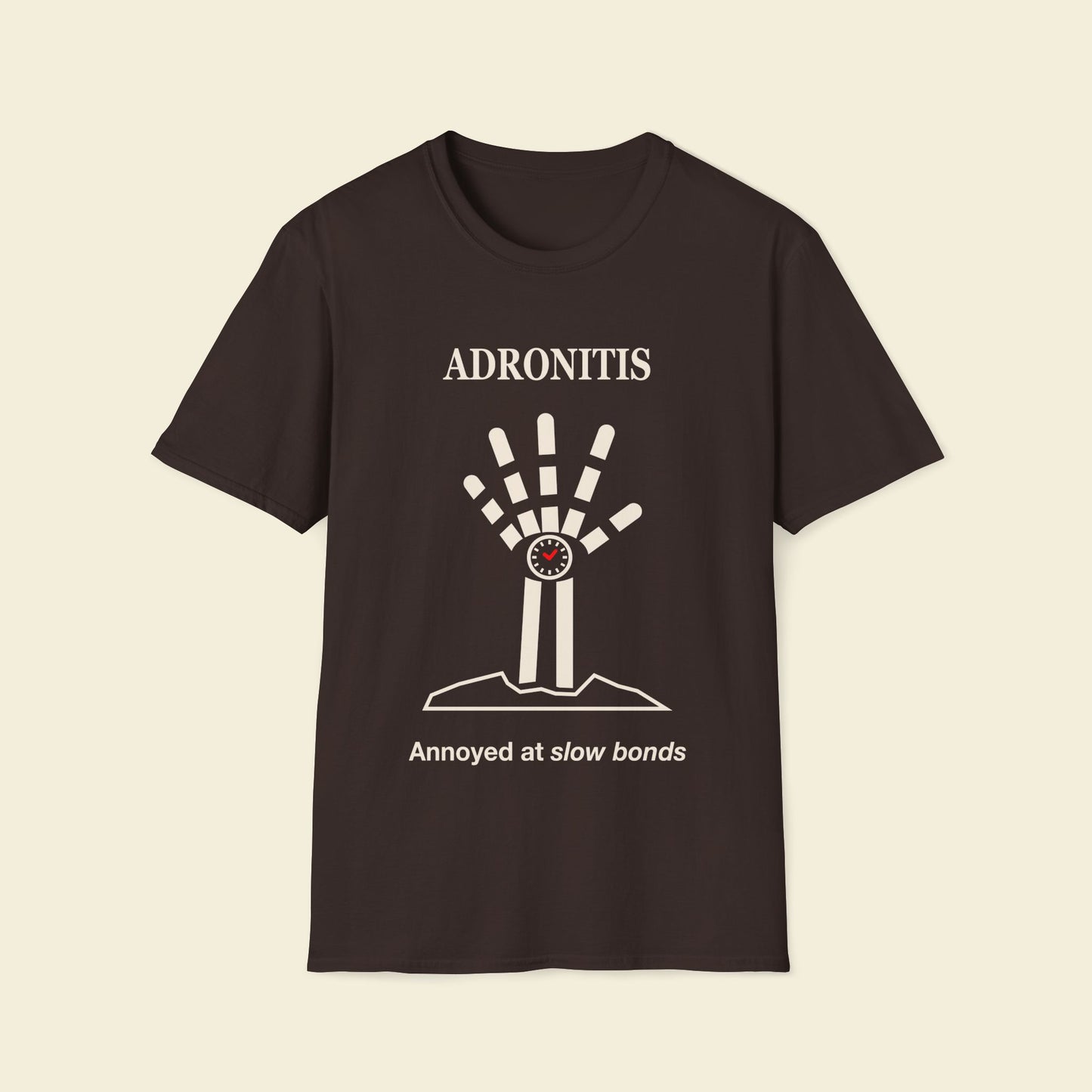 Adronitis – Minimalist Psychology Tee Chocolate