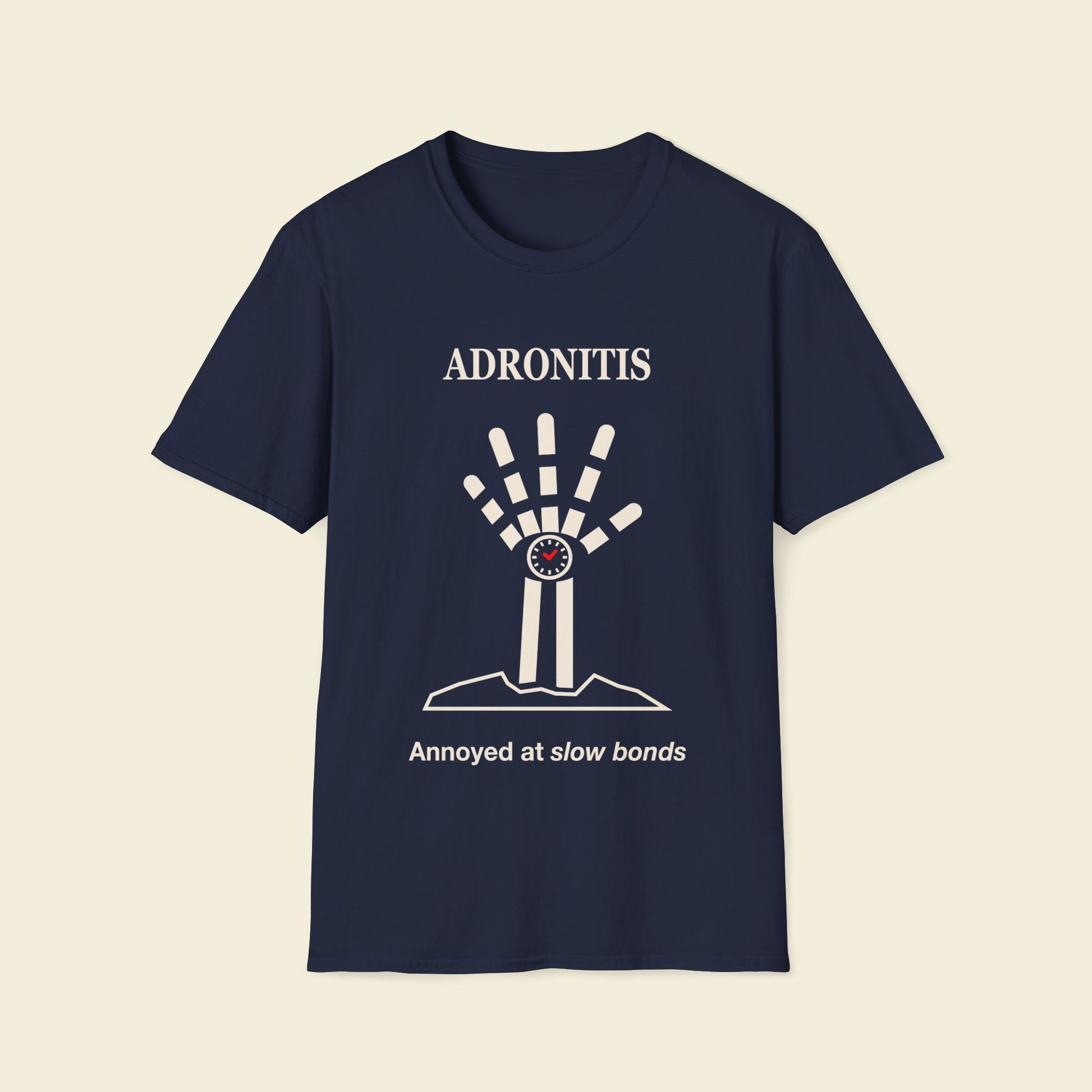 Adronitis – Minimalist Psychology Tee Navy